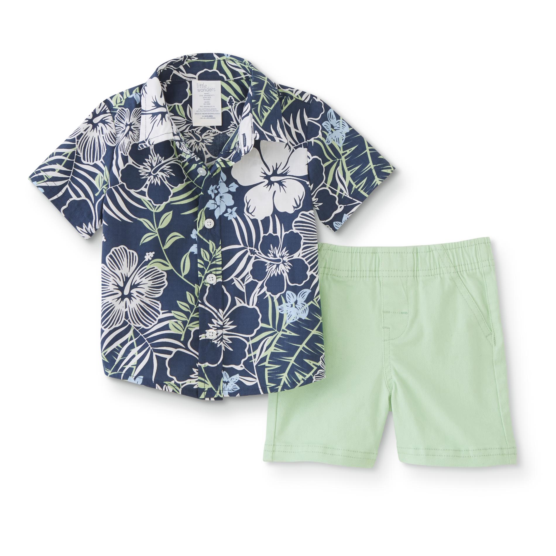 Little Wonders Infant Boys' Shirt & Shorts - Tropical