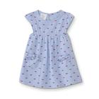 Girls Infant Baby Spring Cotton Flared-Skirt Checkered Gingham Print Cap Sleeves Dress With Ruffles