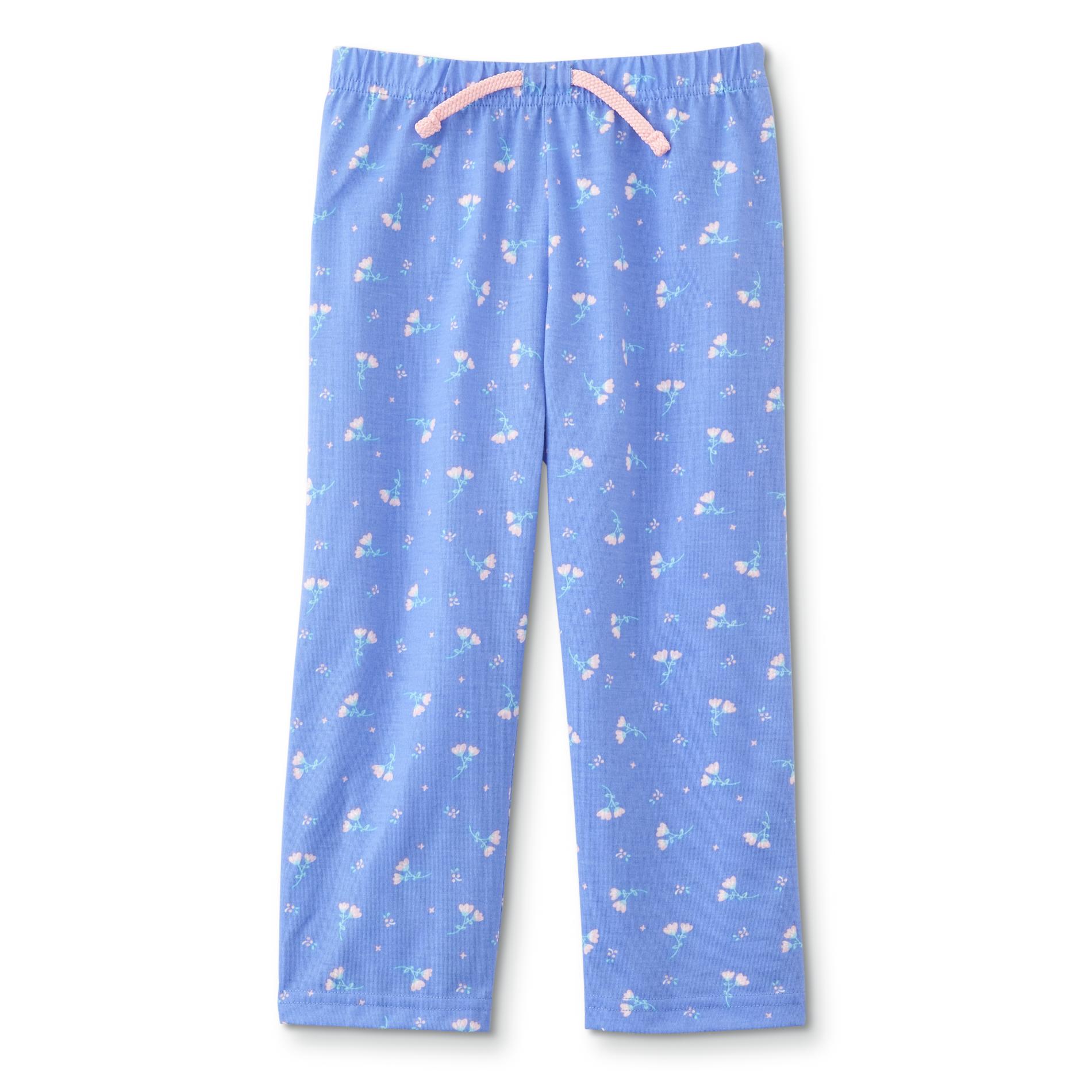 Basic Editions Infant & Toddler Girls' Pajama Pants - Floral