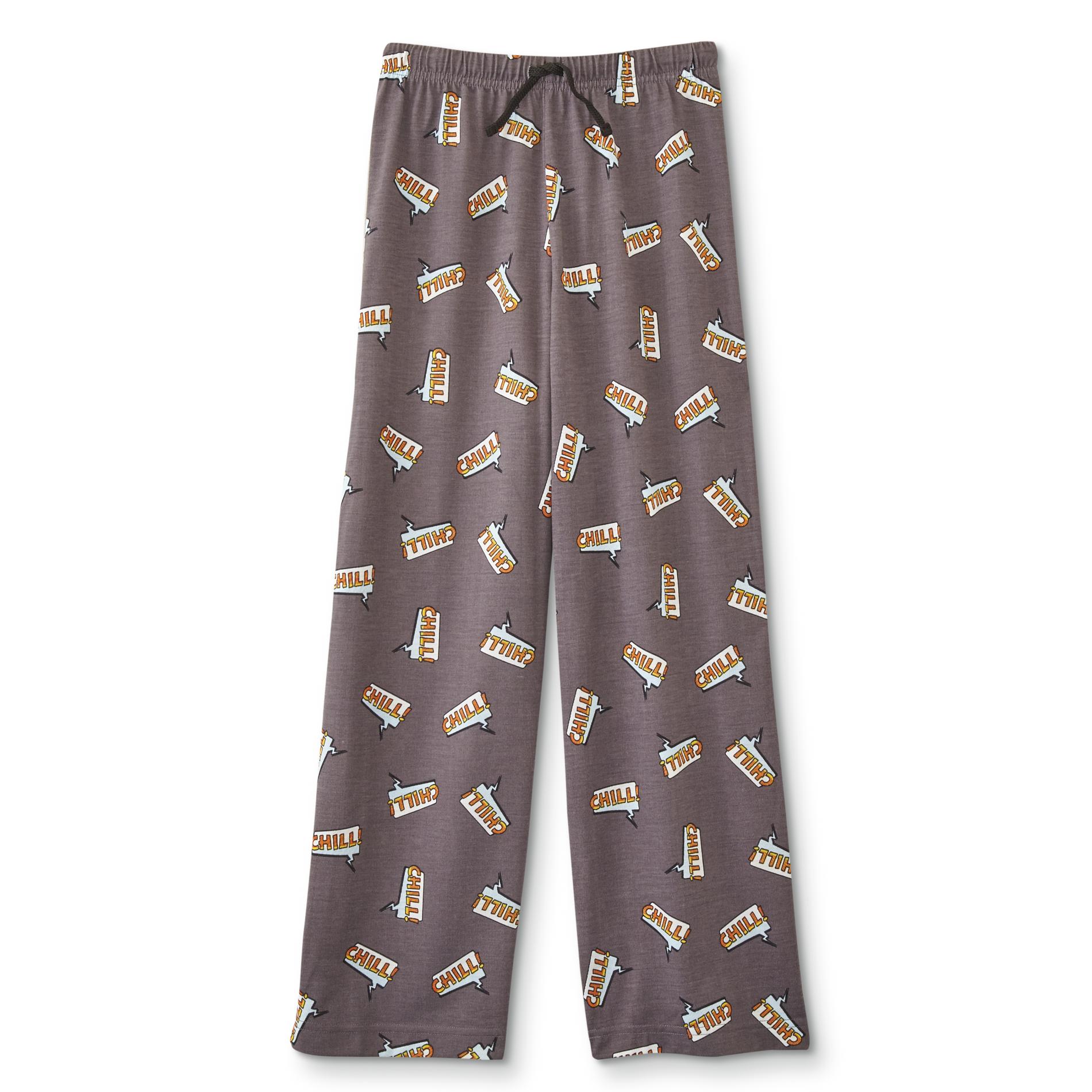 Basic Editions Boys' Pajama Pants - Chill