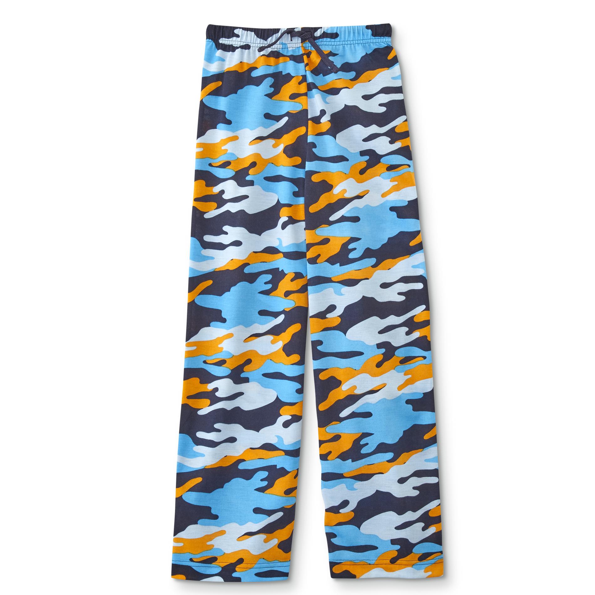 Basic Editions Boys' Pajama Pants - Camouflage
