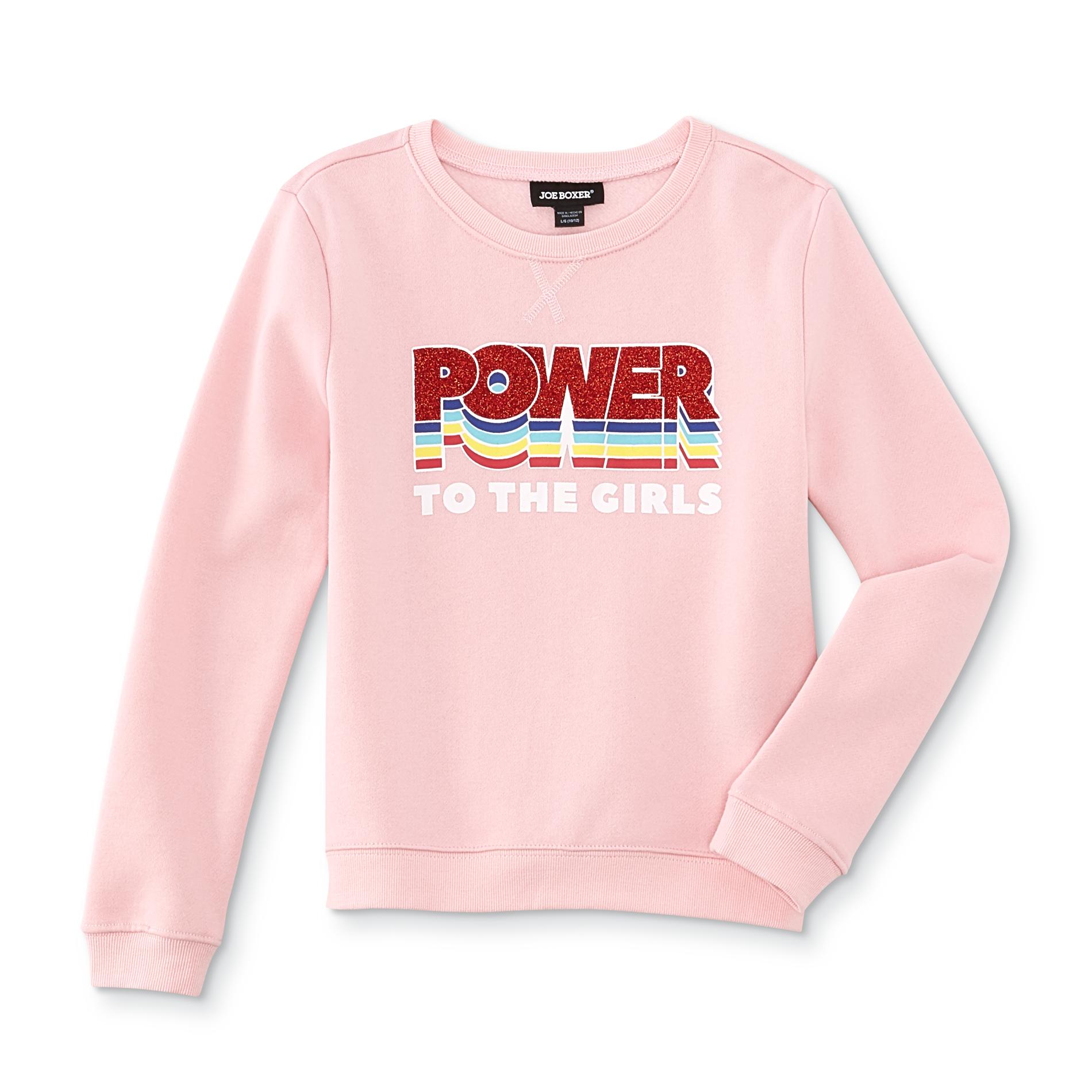 Joe Boxer Girls' Sweatshirt - Power