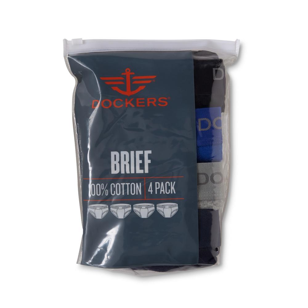 Dockers Men's 4-Pack Briefs