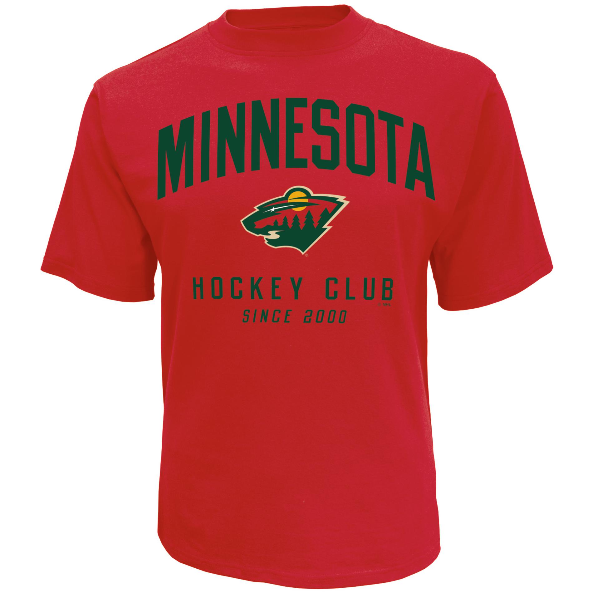 NHL Men's Graphic T-Shirt - Minnesota Wild