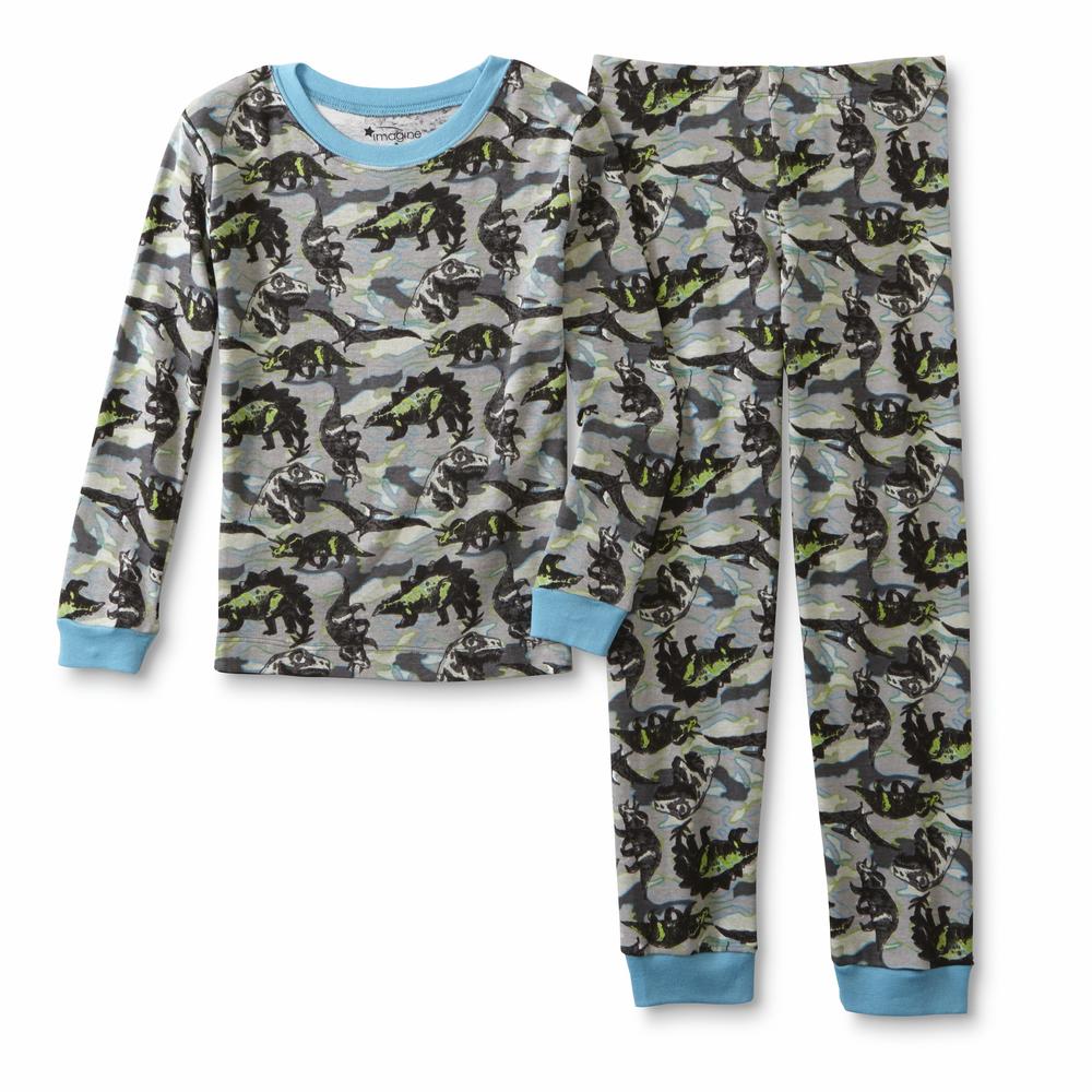 Imagine Boys' 2-Pairs Long-Sleeve Pajamas - Dinosaur