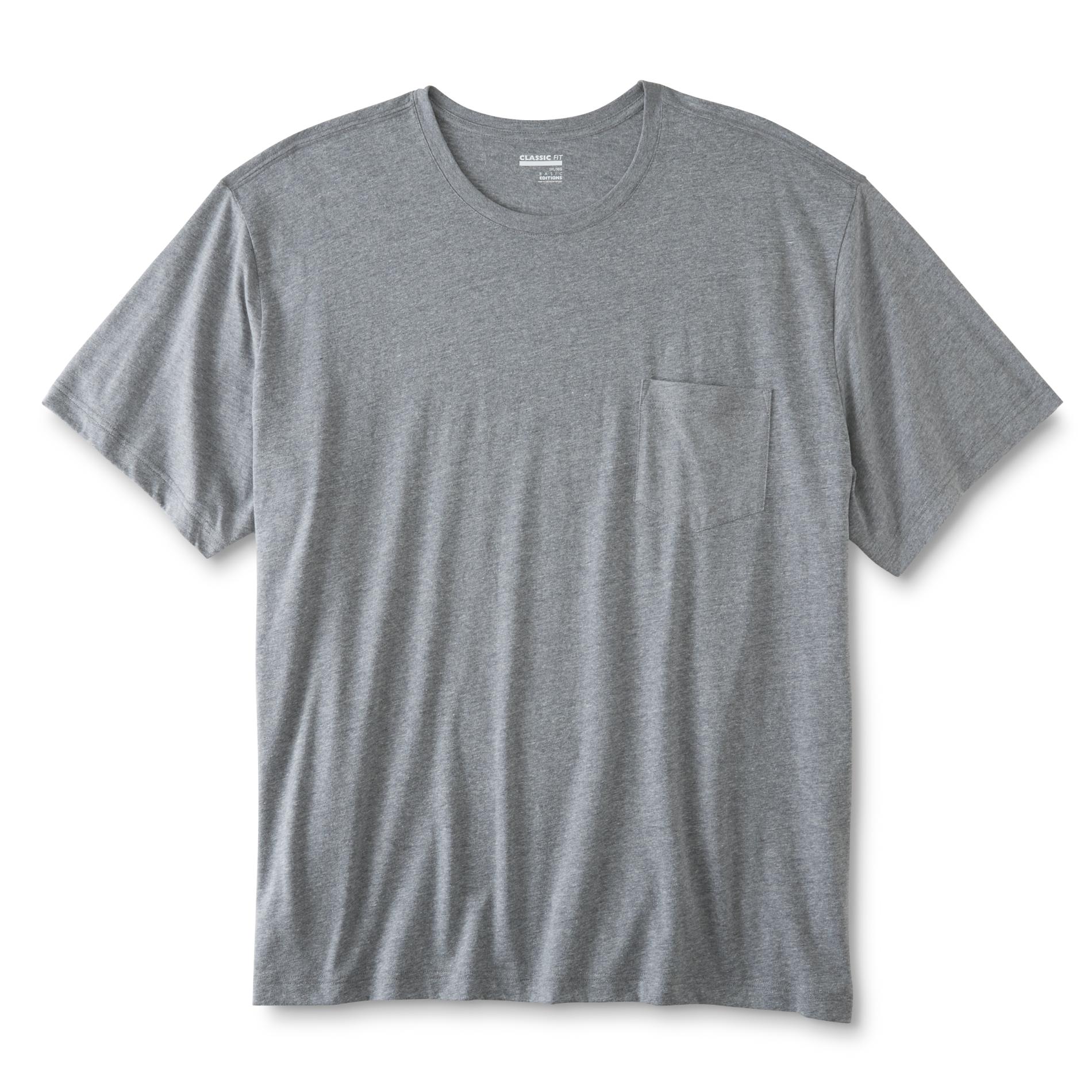 Basic Editions Men's Big & Tall Classic Fit T-Shirt