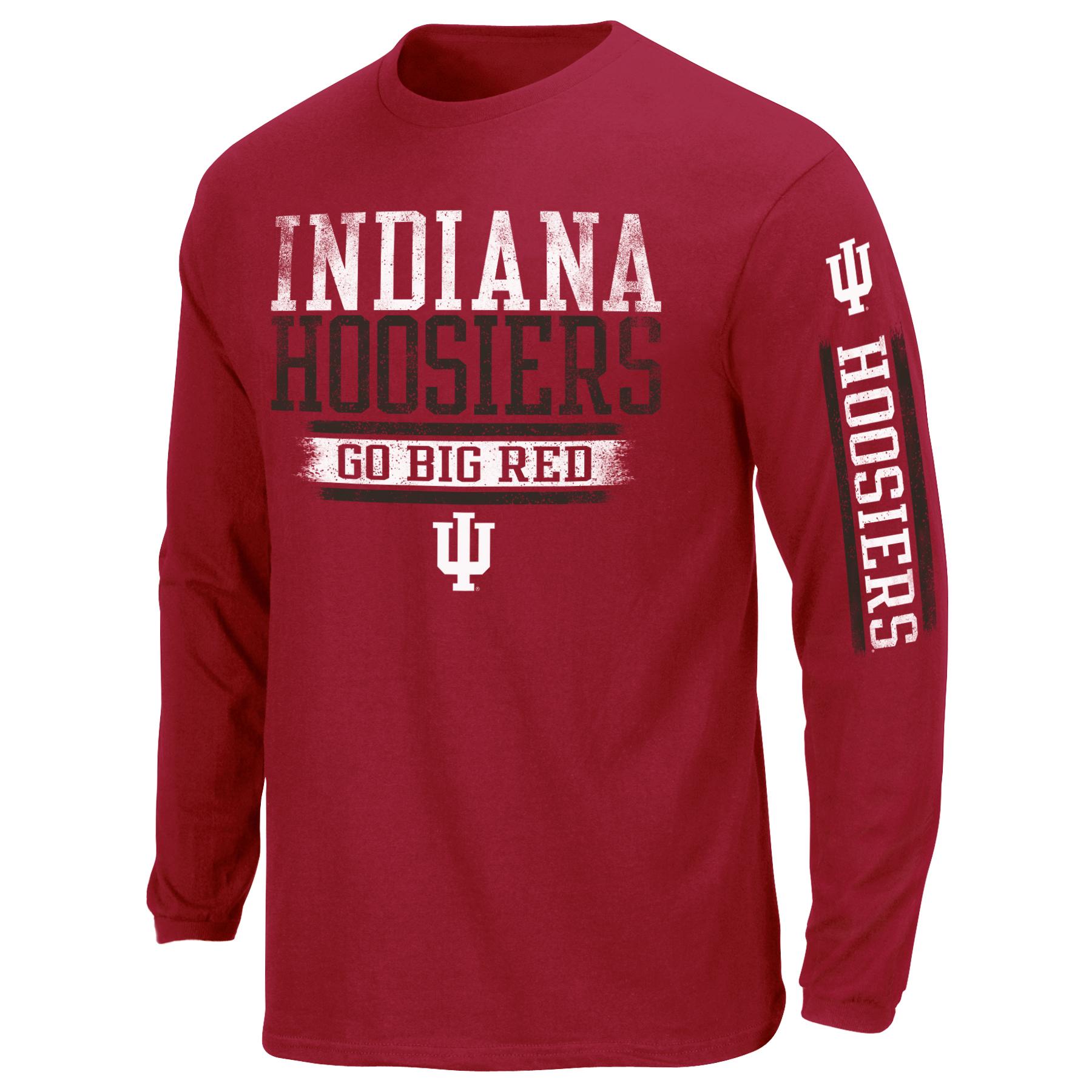 NCAA Men's Long-Sleeve T-Shirt - Indiana Hoosiers