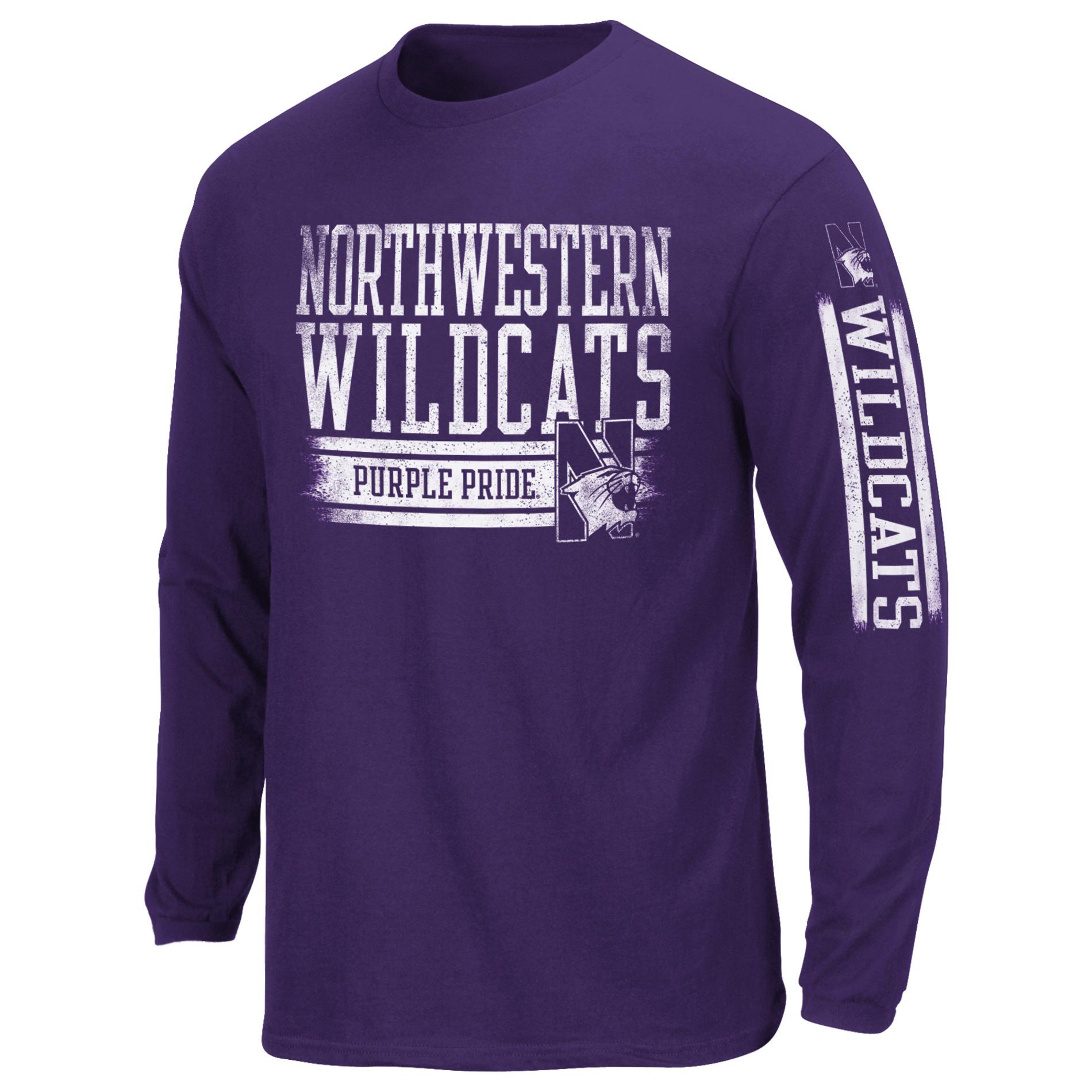 NCAA Men's Long-Sleeve T-Shirt - Northwestern Wildcats