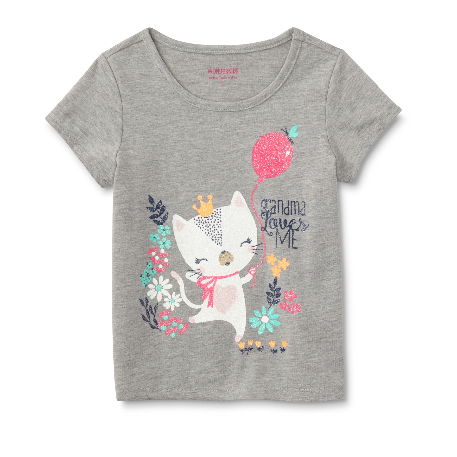 WonderKids Infant & Toddler Girls' T-Shirt - Grandma Loves Me