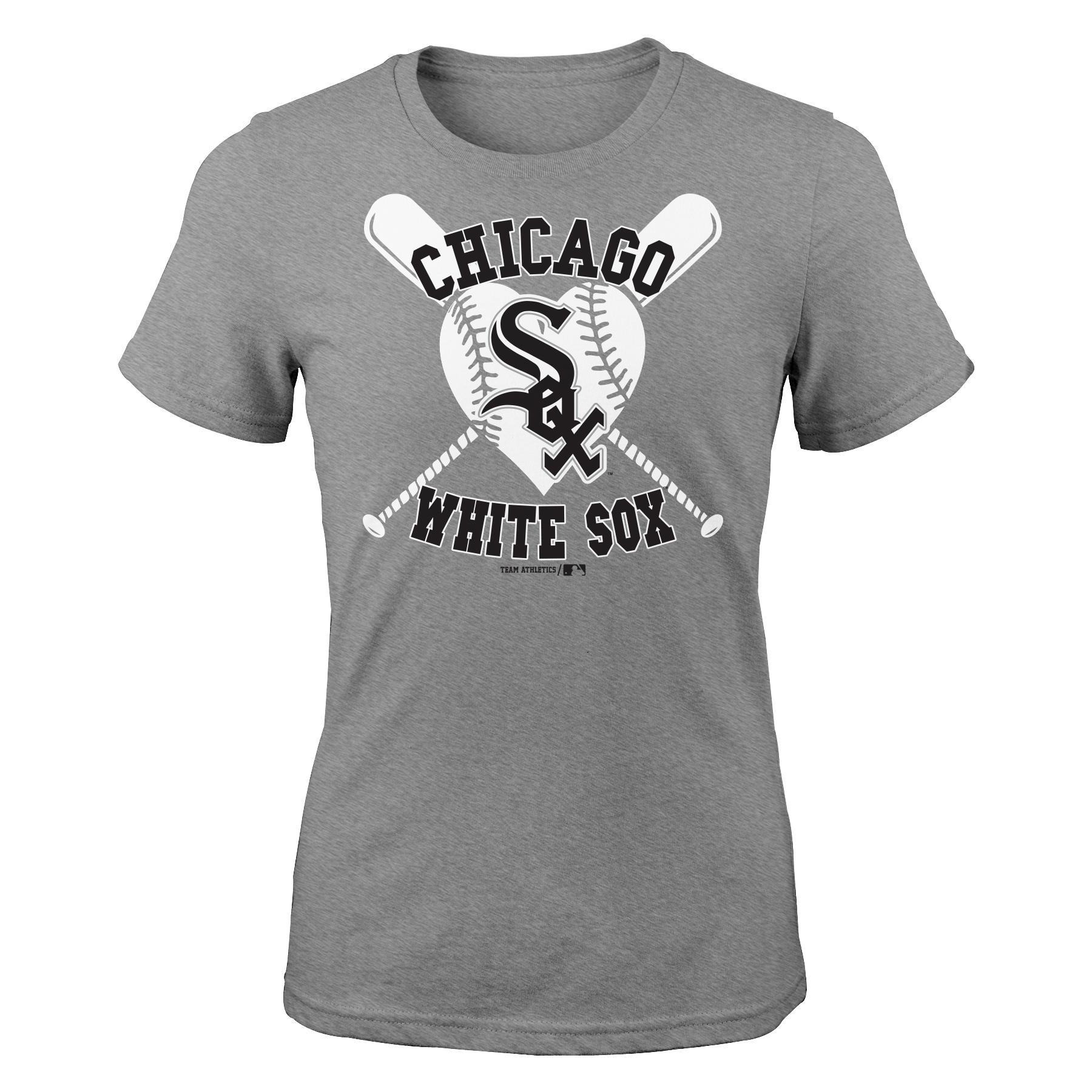 girls white sox shirt