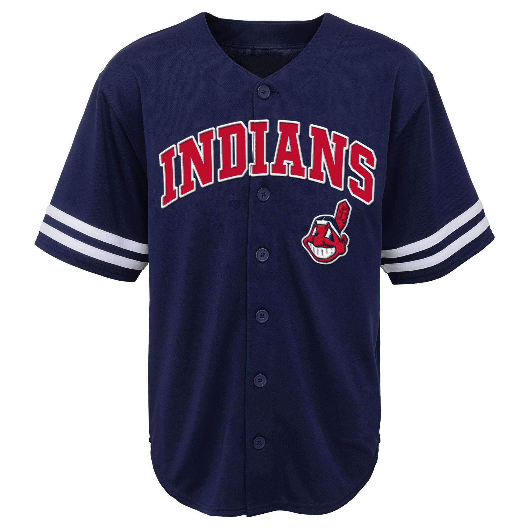 MLB Boys\' Jersey - Cleveland Indians