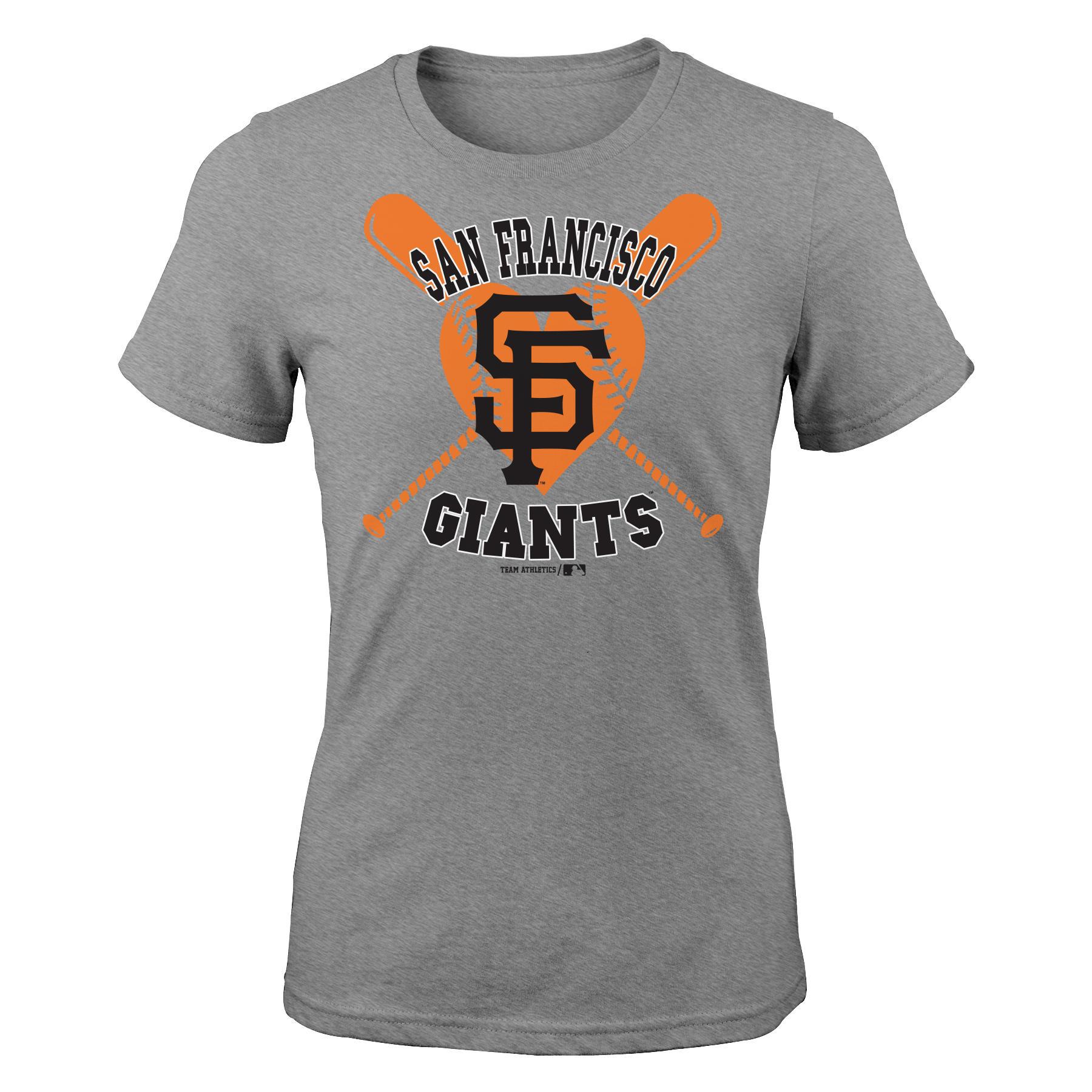 MLB Girls' Graphic T-Shirt - San Francisco Giants