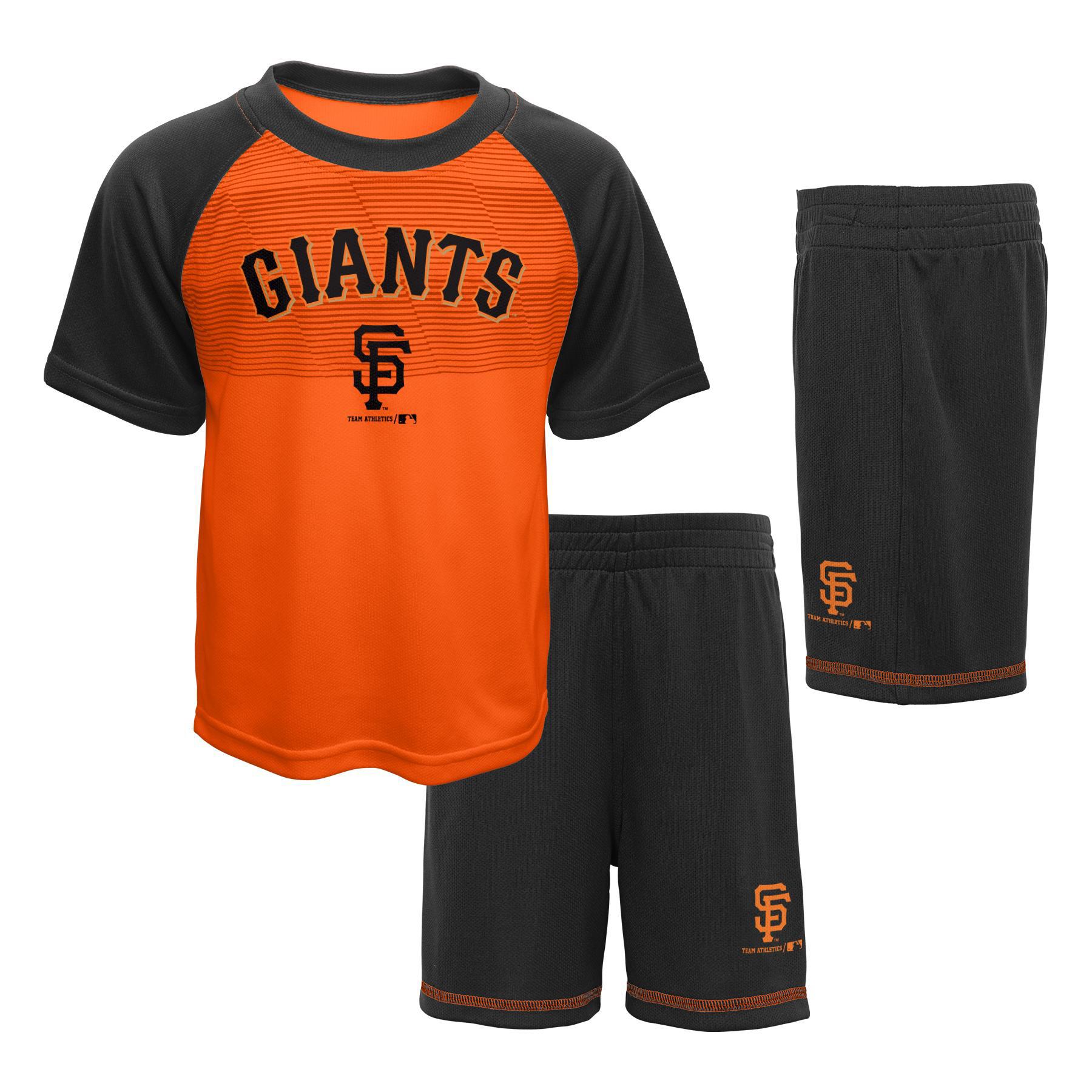 MLB Toddler Boys' T-Shirt & Shorts - San Francisco Giants, Size: 2T MLB Toddler Boys' T-Shirt & Shorts - San Francisco Giants, Size: 2T