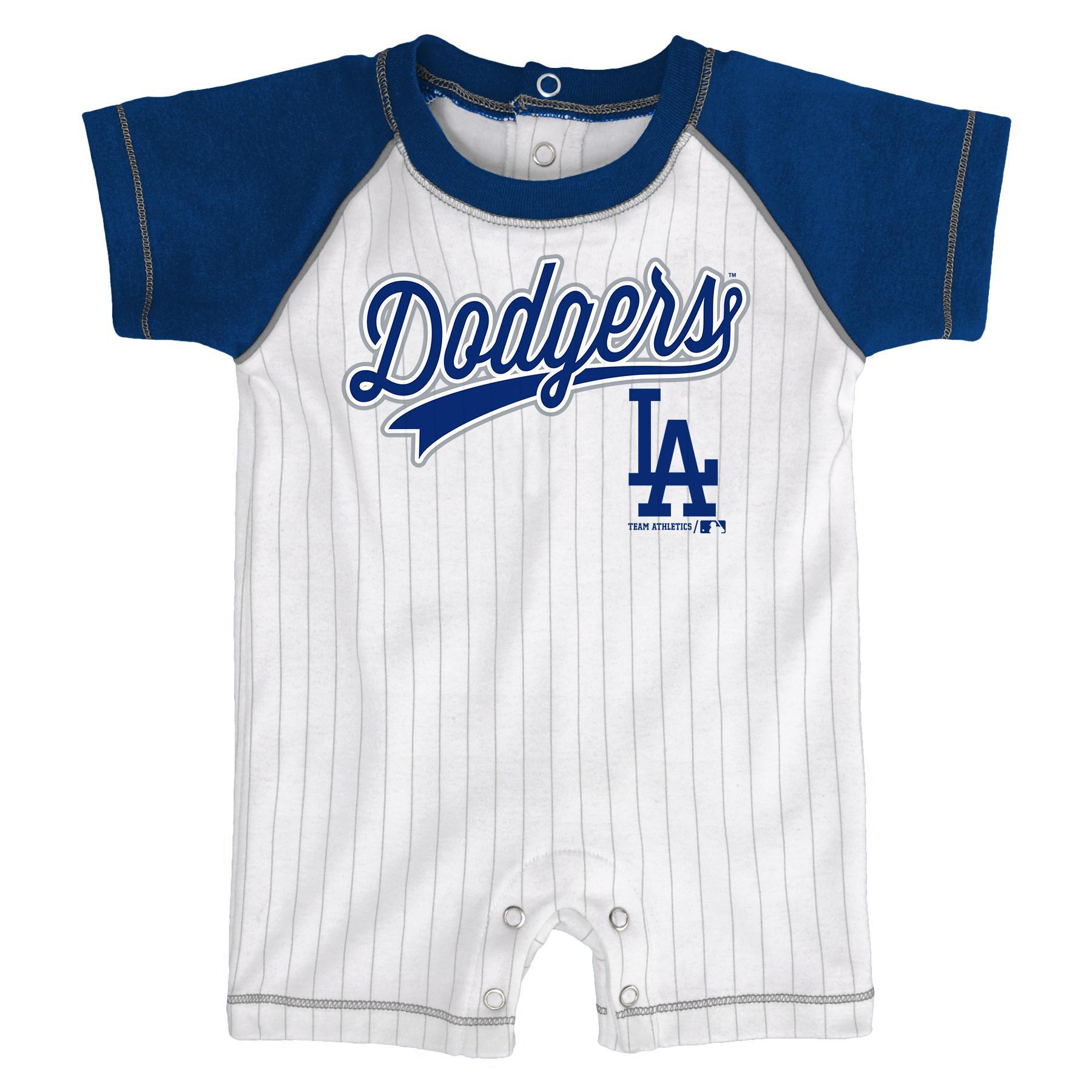 MLB Newborn & Infant Boys' Romper - Los Angeles Dodgers