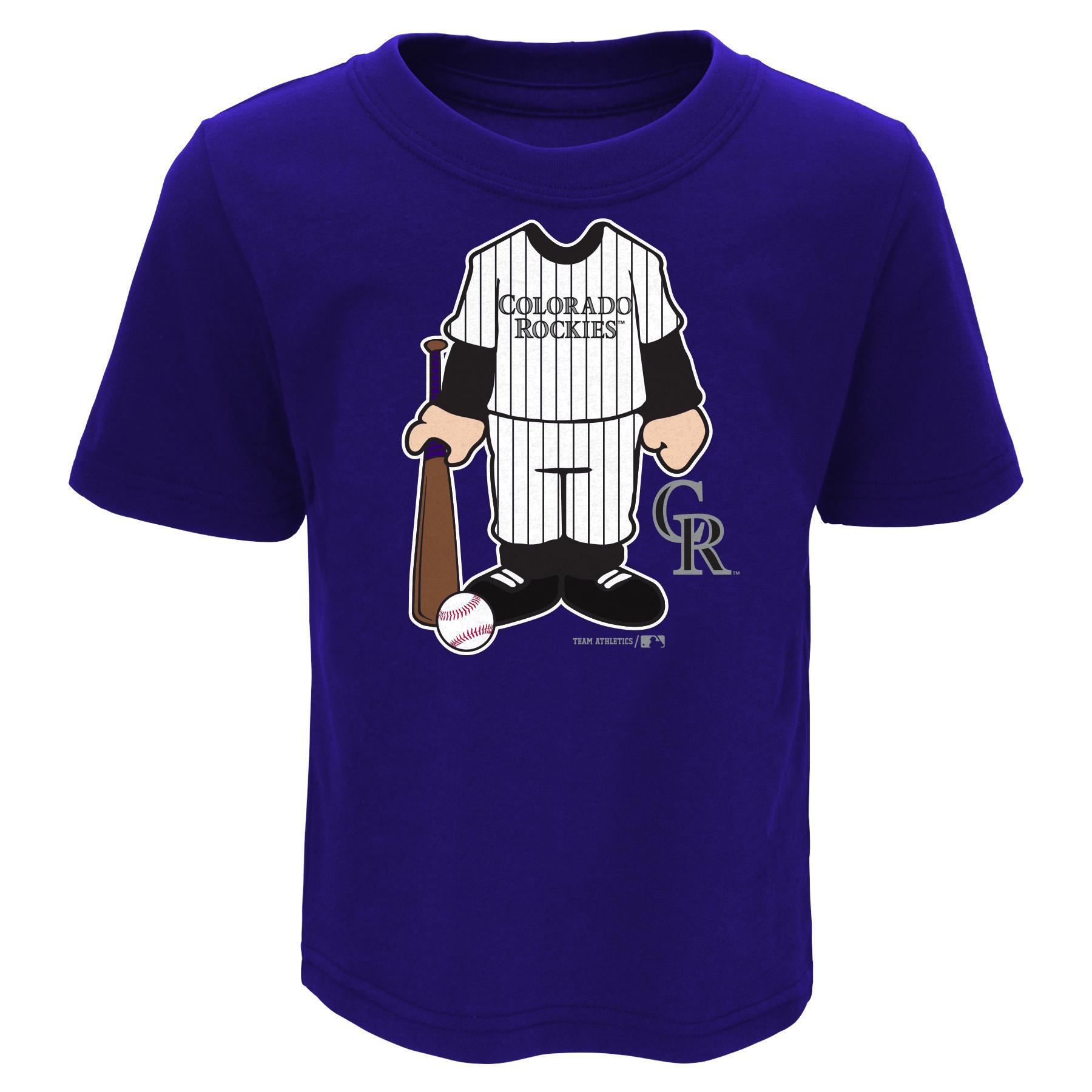 MLB Toddler Boys' T-Shirt - Colorado Rockies