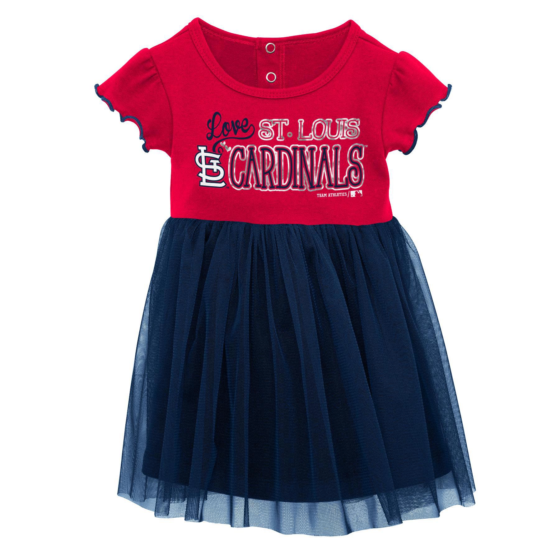 MLB Toddler Girls' Dress - St. Louis Cardinals, Size: 2T MLB Toddler Girls' Dress - St. Louis Cardinals, Size: 2T