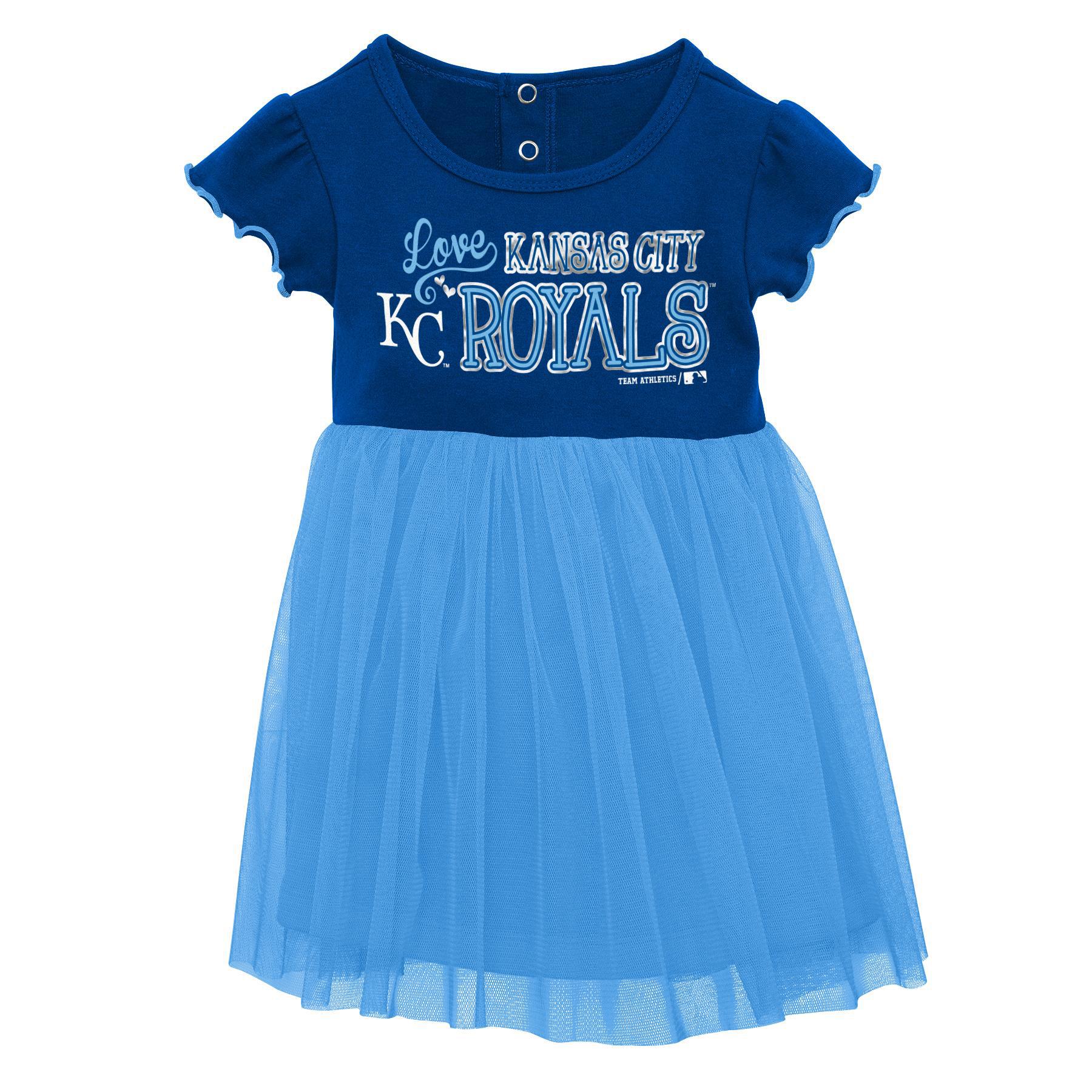 MLB Toddler Girls' Dress - Kansas City Royals, Size: 2T MLB Toddler Girls' Dress - Kansas City Royals, Size: 2T