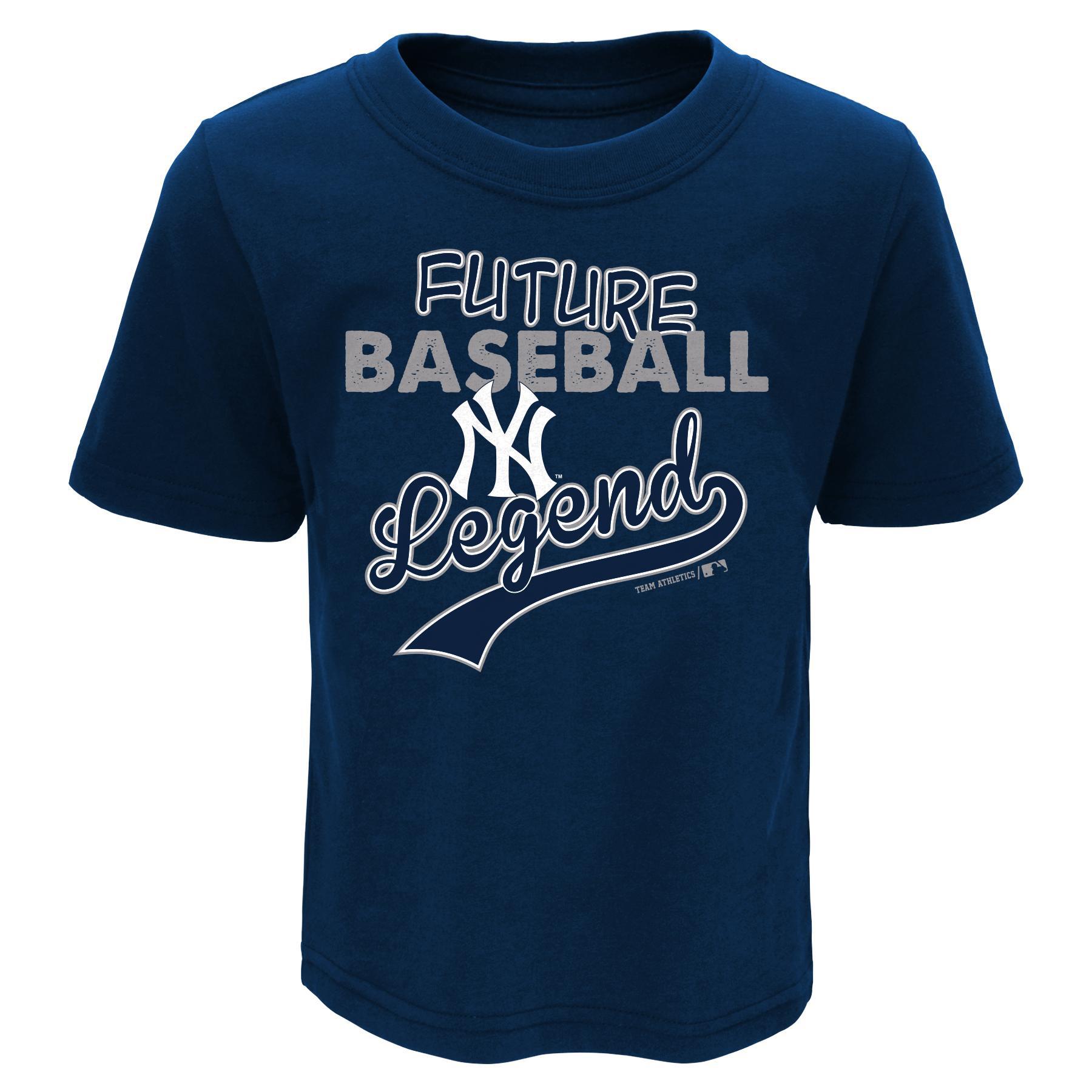 MLB Toddler Boys' Graphic T-Shirt - New York Yankees, Size: 3T MLB Toddler Boys' Graphic T-Shirt - New York Yankees, Size: 3T