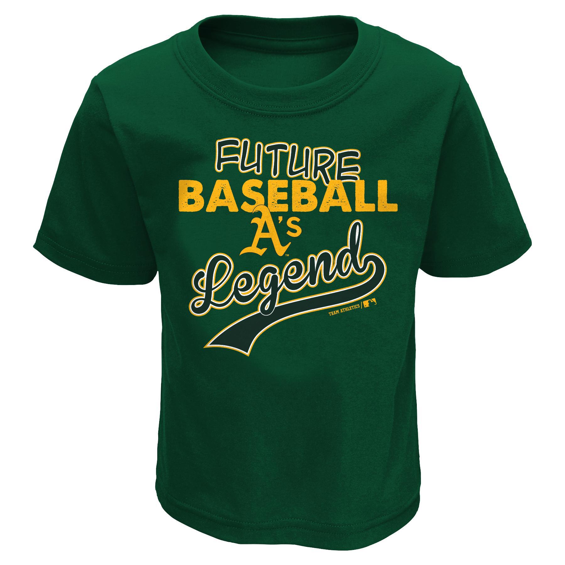 MLB Toddler Boys' Graphic T-Shirt - Oakland Athletics, Size: 2T MLB Toddler Boys' Graphic T-Shirt - Oakland Athletics, Size: 2T
