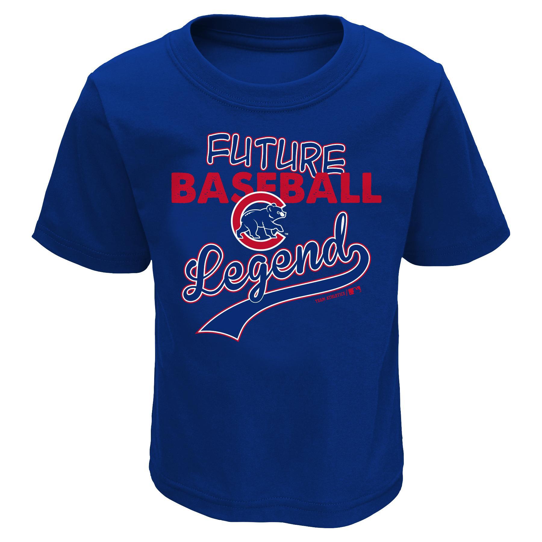 MLB Toddler Boys' Graphic T-Shirt - Chicago Cubs, Size: 2T MLB Toddler Boys' Graphic T-Shirt - Chicago Cubs, Size: 2T
