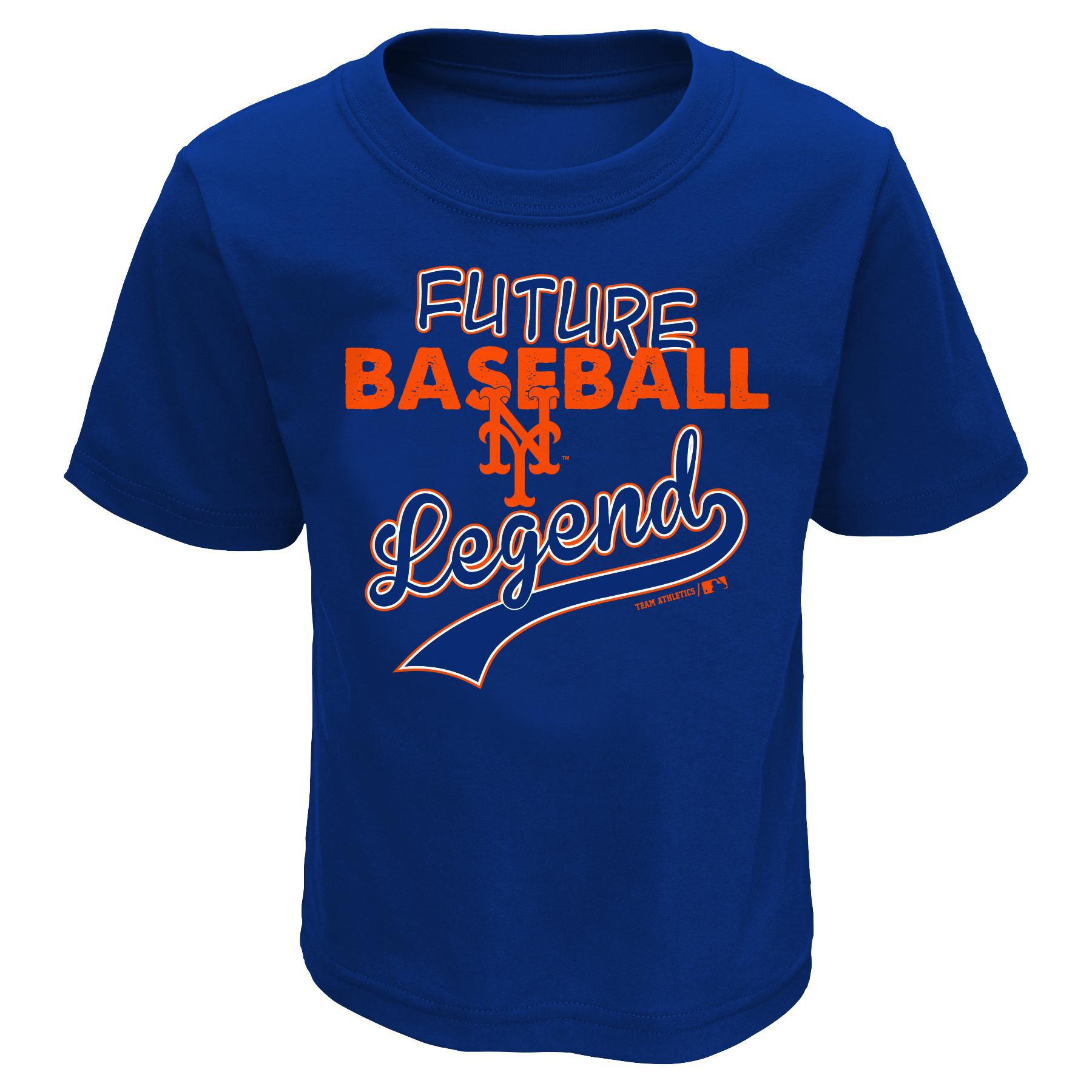 MLB Toddler Boys' Graphic T-Shirt - New York Mets, Size: 2T MLB Toddler Boys' Graphic T-Shirt - New York Mets, Size: 2T