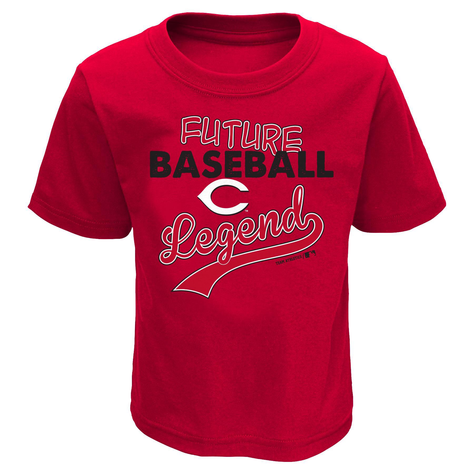 MLB Toddler Boys' Graphic T-Shirt - Cincinnati Reds