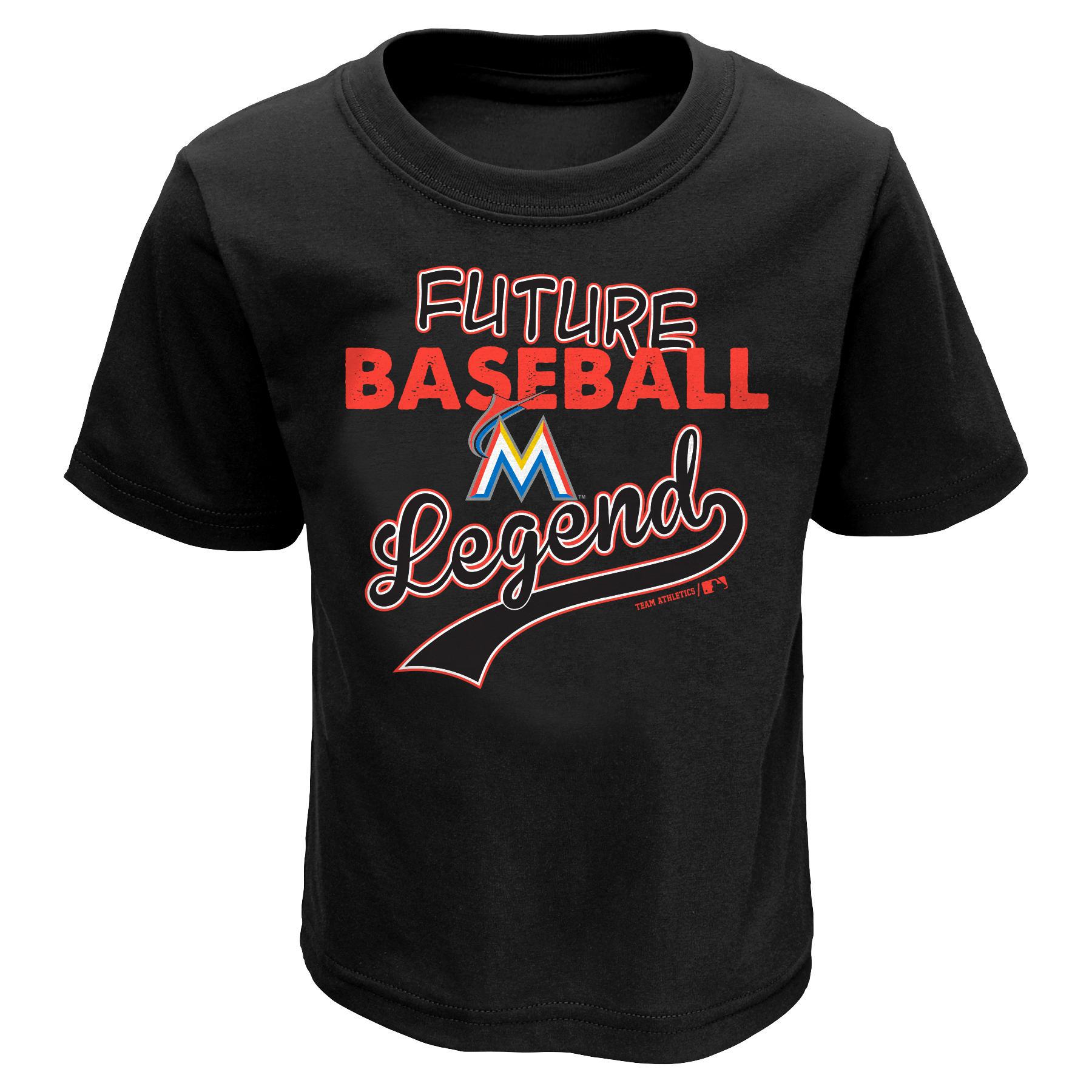 MLB Toddler Boys' Graphic T-Shirt - Miami Marlins, Size: 2T MLB Toddler Boys' Graphic T-Shirt - Miami Marlins, Size: 2T