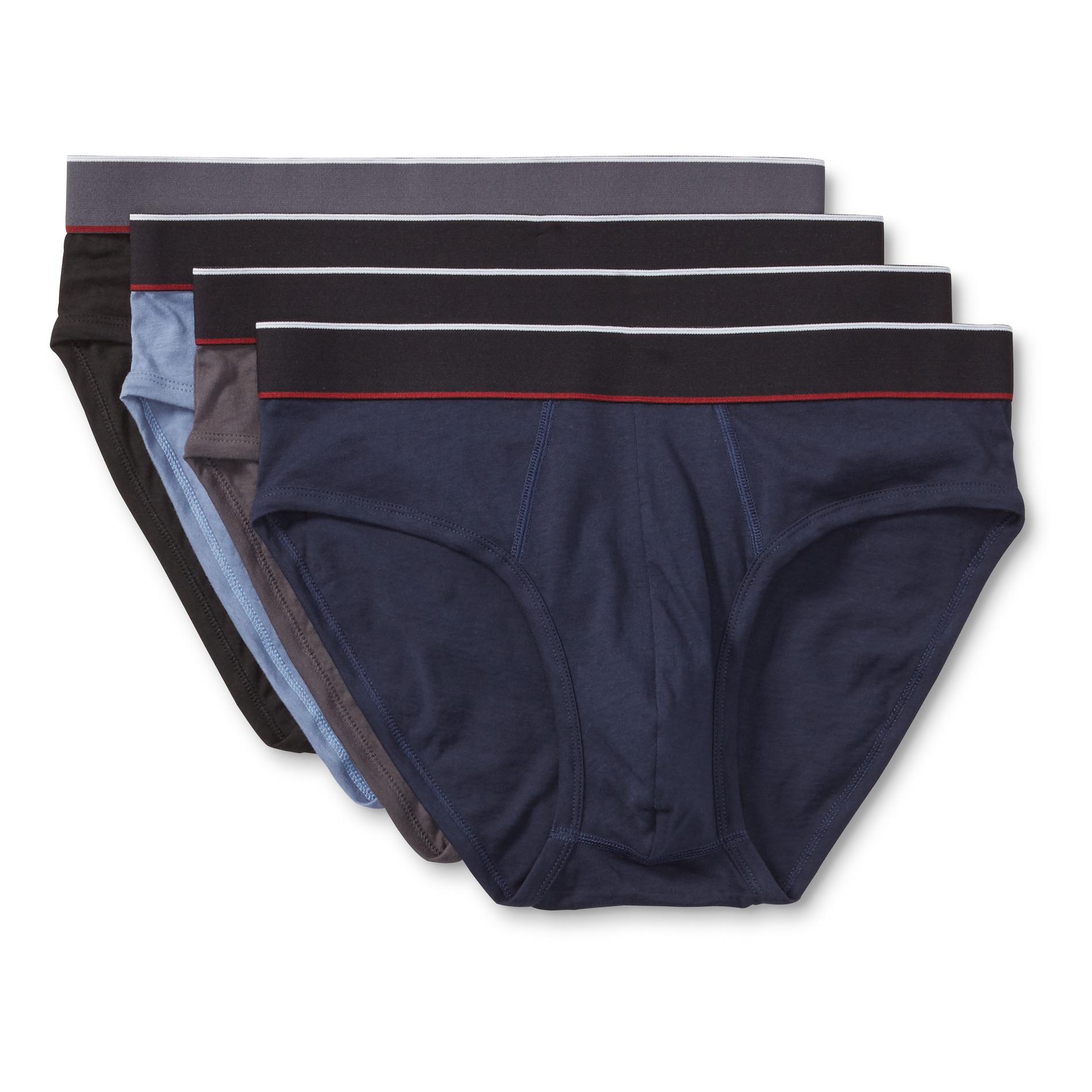 Simply Styled Men's 4-Pack Sport Briefs