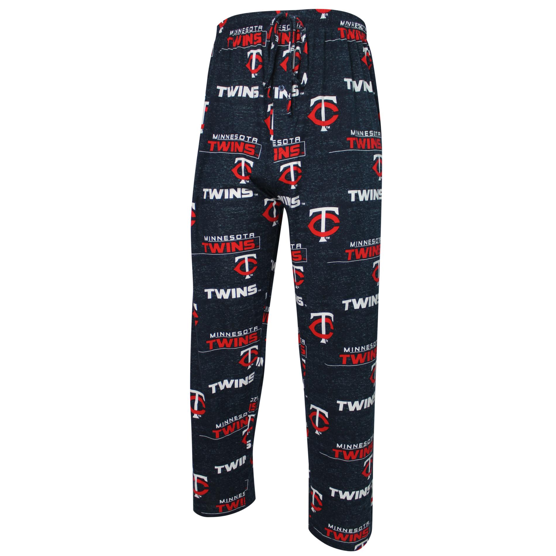 MLB Men's Pajama Pants Minnesota Twins