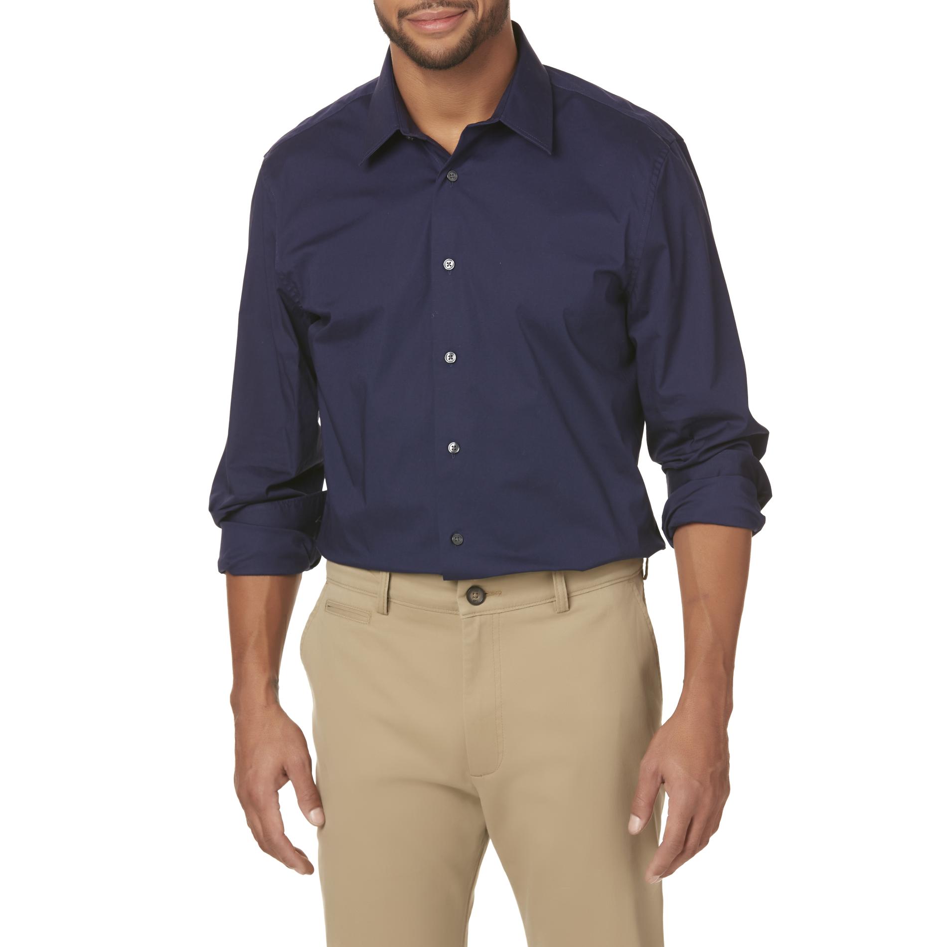 structure slim fit dress shirt