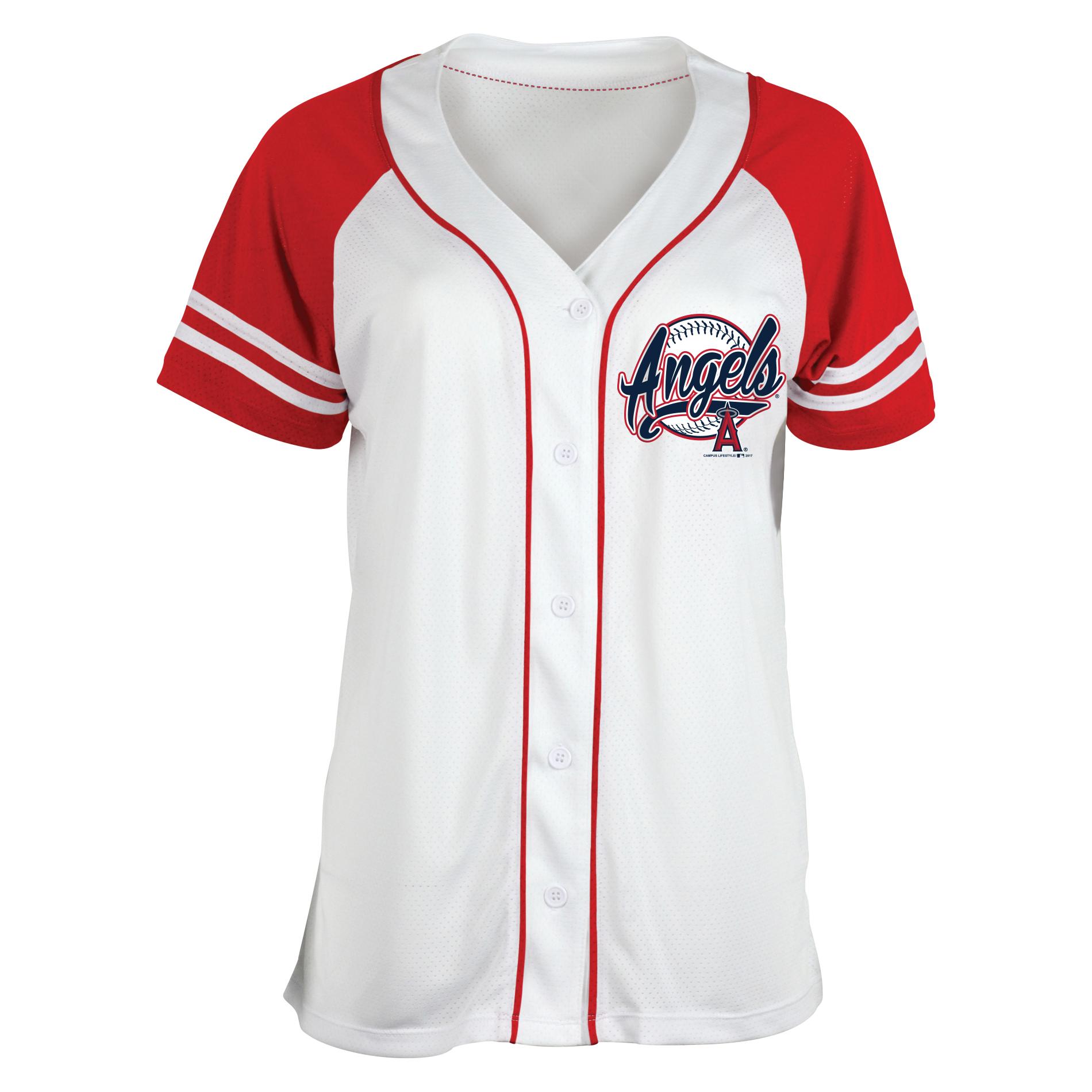 MLB Girls' Baseball Jersey - Los Angeles Angels of Anaheim
