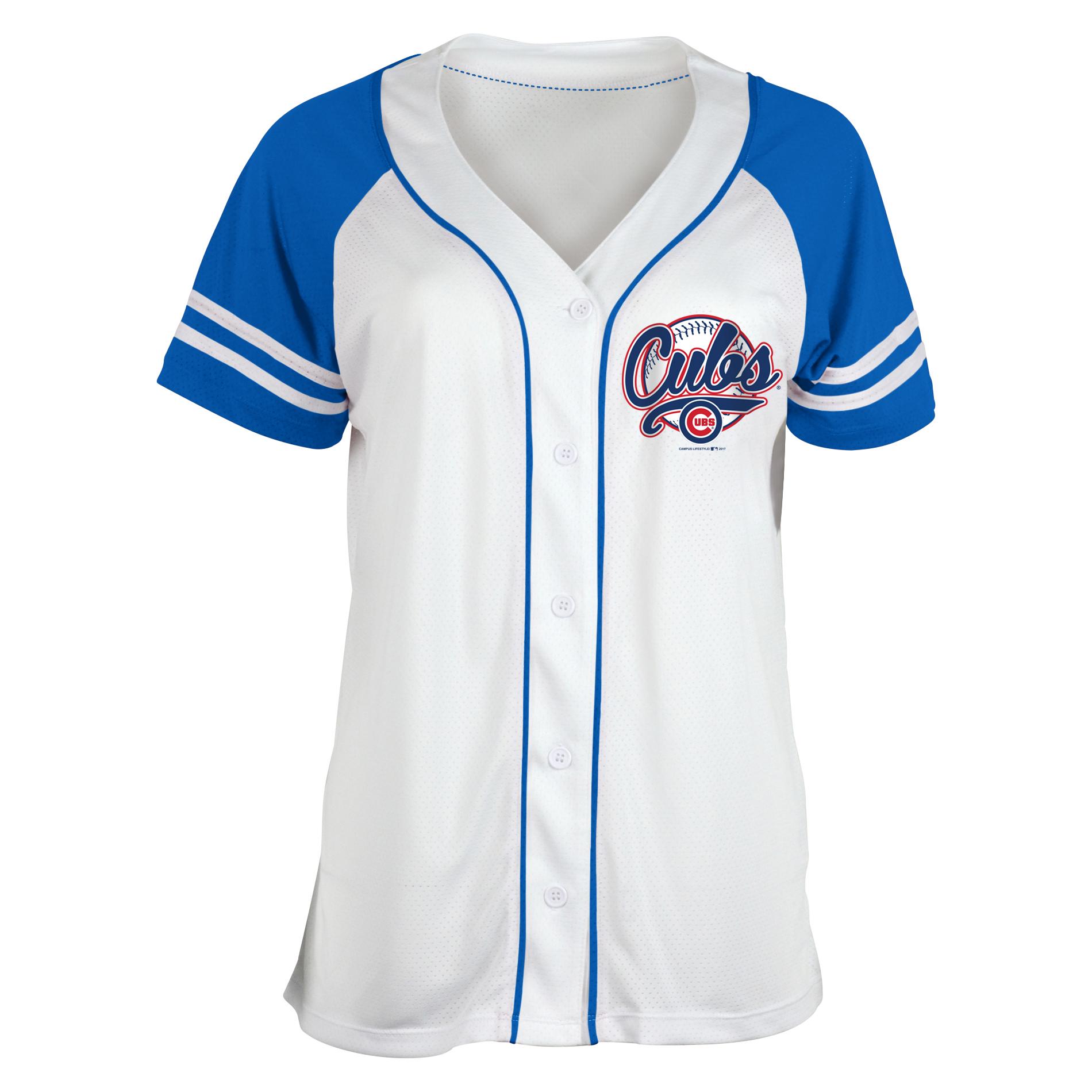 MLB Girls' Baseball Jersey - Chicago Cubs, Size: Small MLB Girls' Baseball Jersey - Chicago Cubs, Size: Small