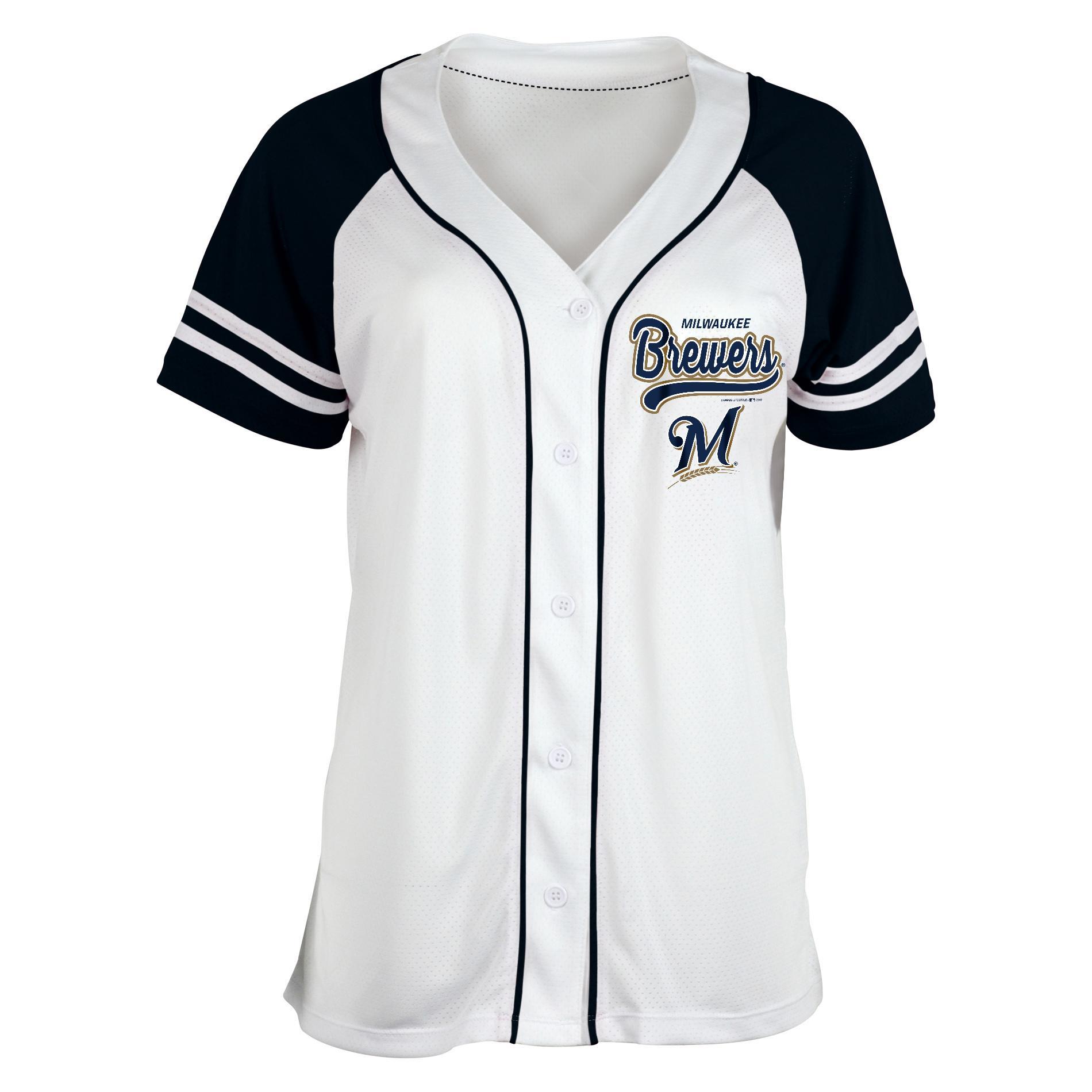 womens brewers jersey