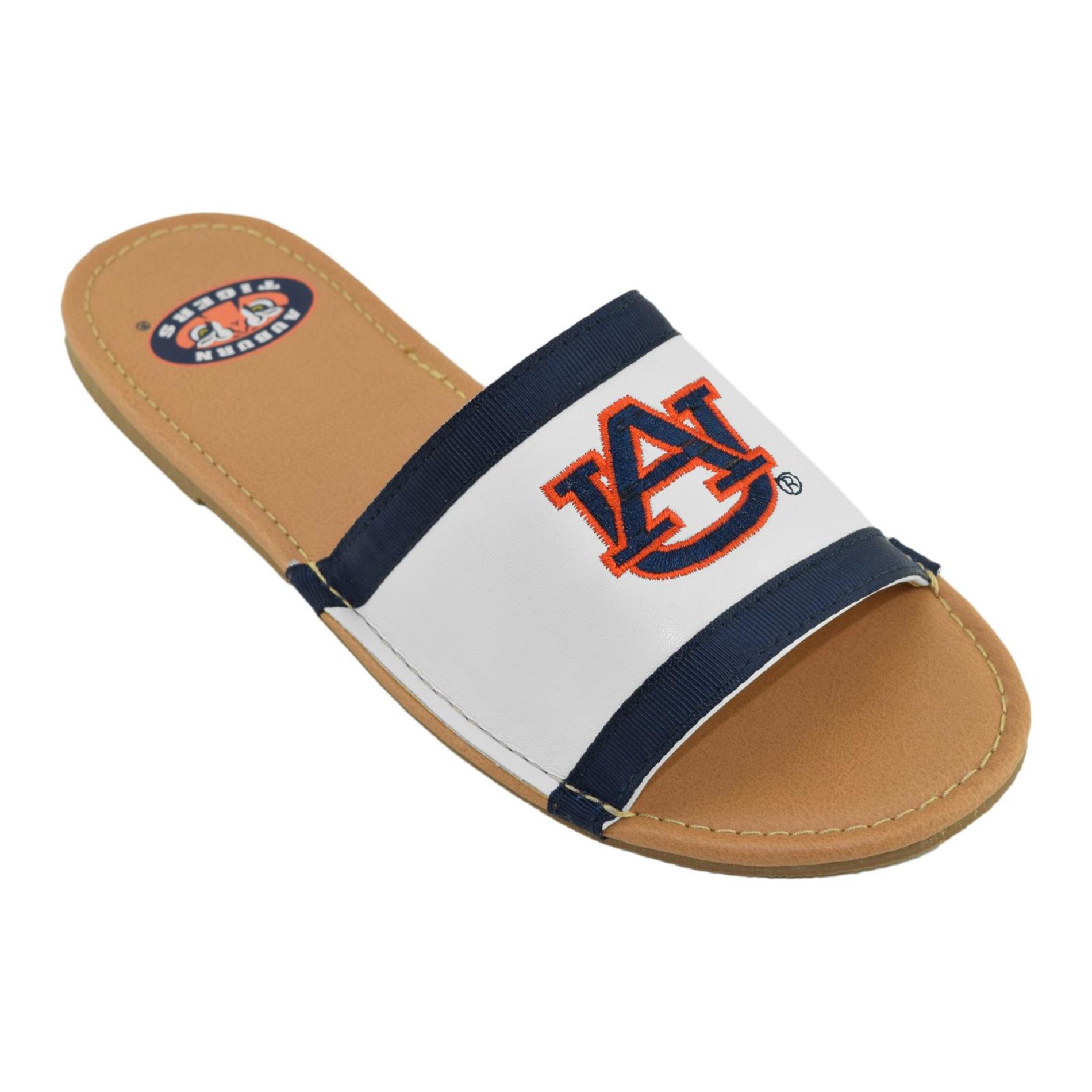 NCAA Women's Slide Sandal - Auburn University Tigers