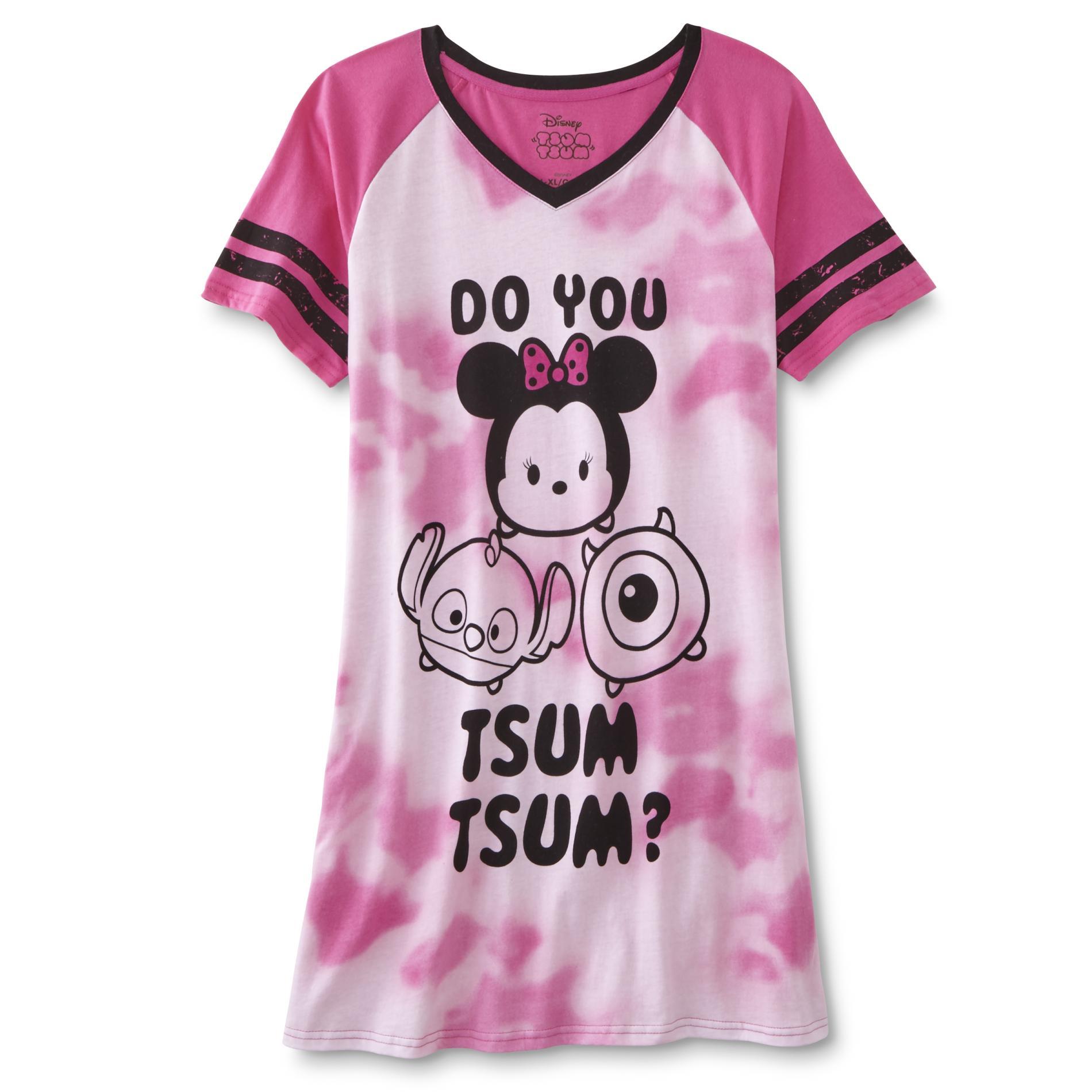 Disney Tsum Tsum Minnie Mouse Women's Plus Sleep Shirt