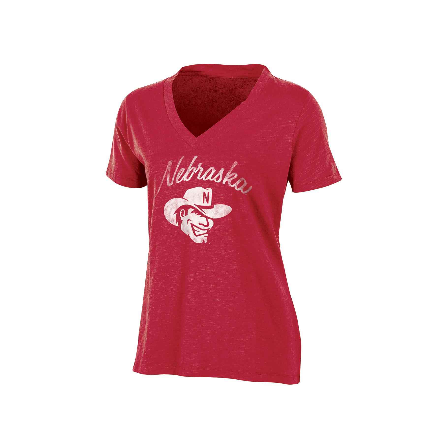 NCAA Women's Graphic T-Shirt - Nebraska Cornhuskers