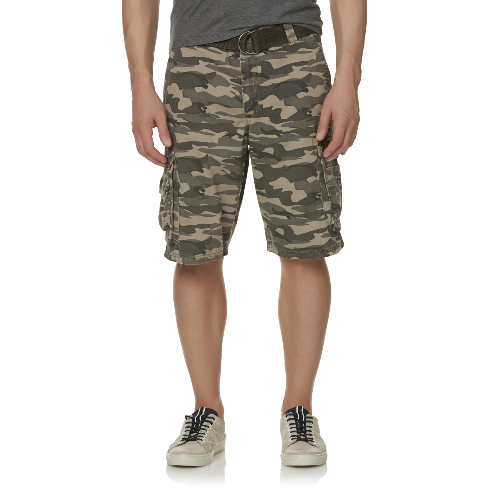 Lecerrot Pantaloncini Cargo Mimetici,Pantaloncini Mimetici Casual - Foto 8