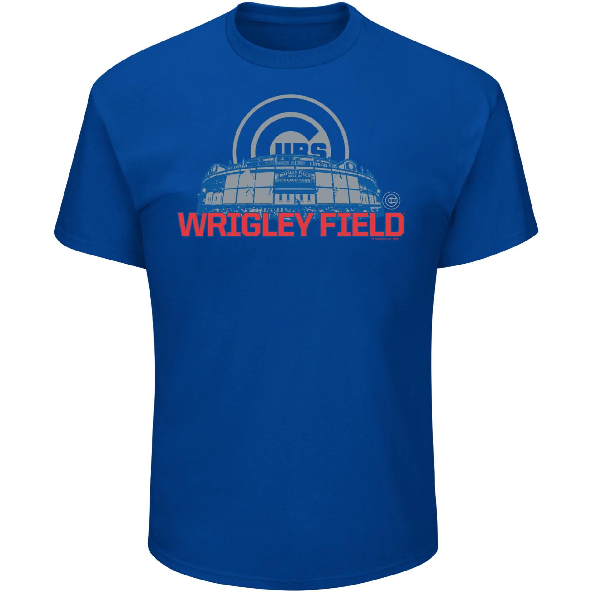 MLB Chicago Cubs Men's Graphic T-Shirt - Wrigley Field