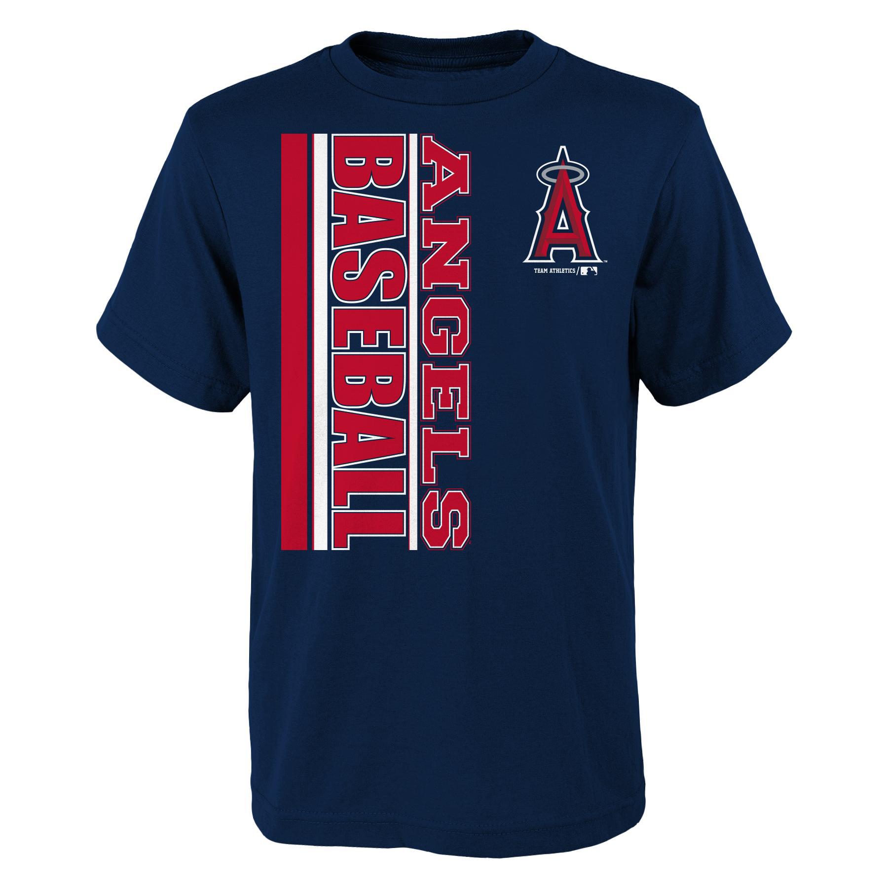 MLB Boys' Graphic T-Shirt - Los Angeles Angels of Anaheim