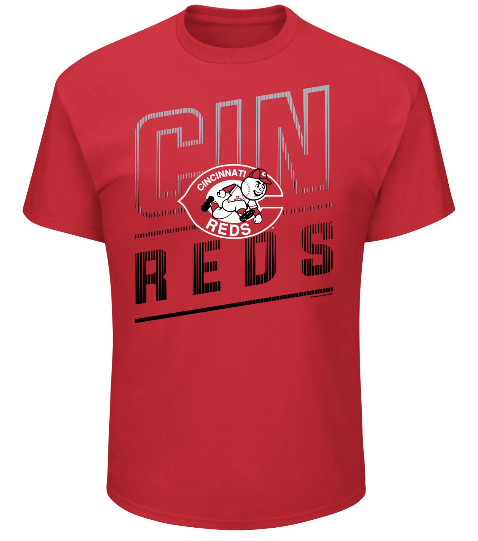 MLB Men's Graphic T-Shirt - Cincinnati Reds, Size: Medium MLB Men's Graphic T-Shirt - Cincinnati Reds, Size: Medium