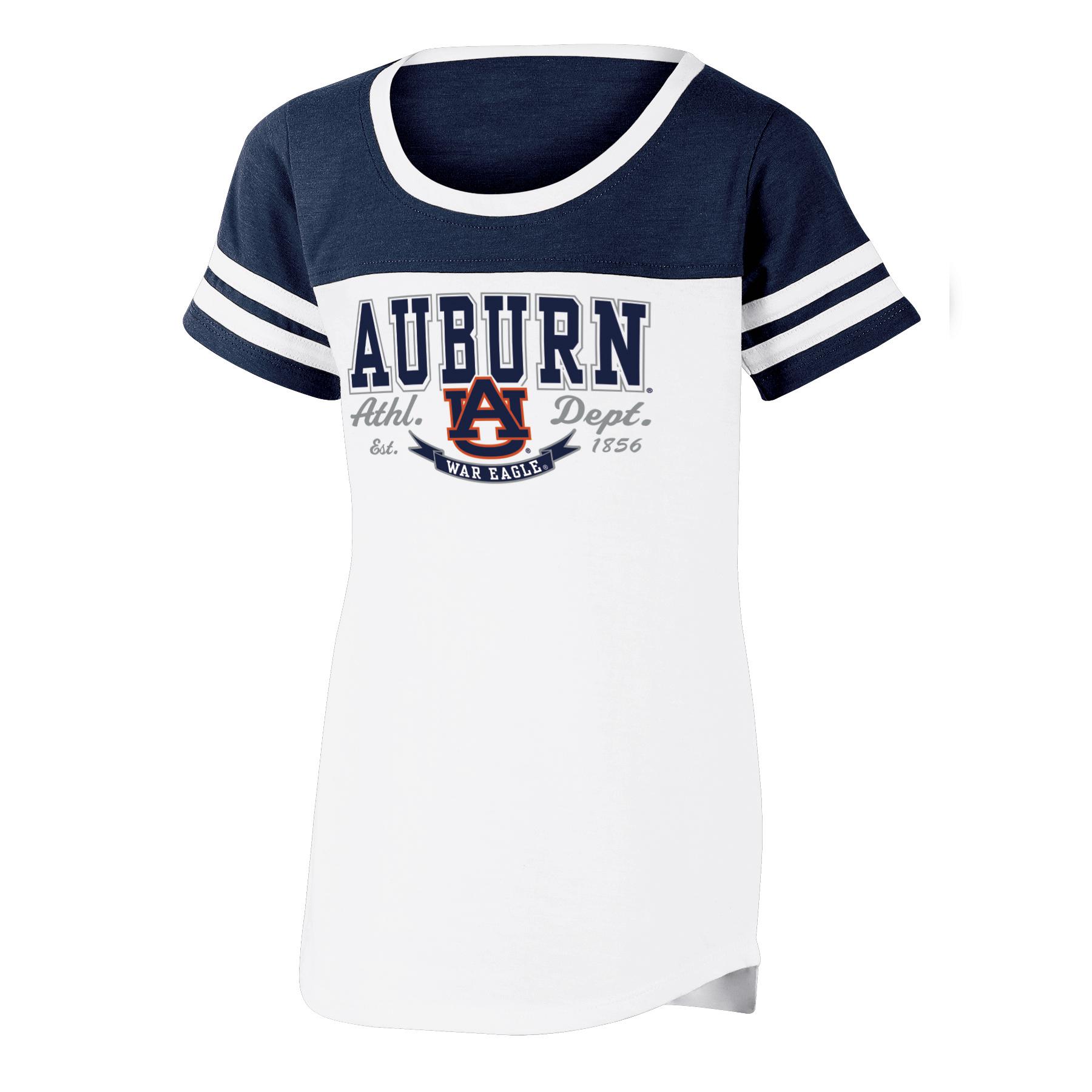 NCAA Girls' T-Shirt - Auburn Tigers, Size: Medium NCAA Girls' T-Shirt - Auburn Tigers, Size: Medium