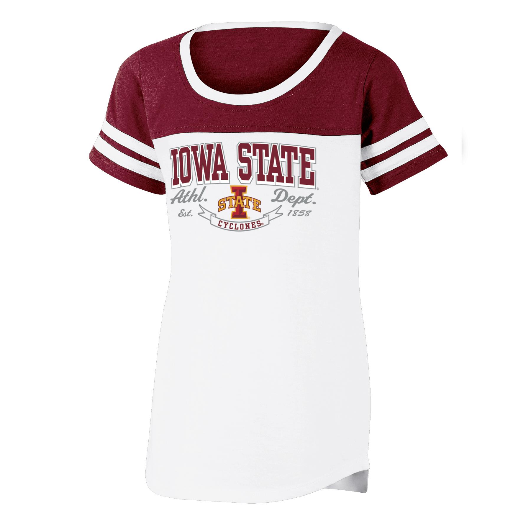 NCAA Girls' T-Shirt - Iowa State Cyclones, Size: XL NCAA Girls' T-Shirt - Iowa State Cyclones, Size: XL