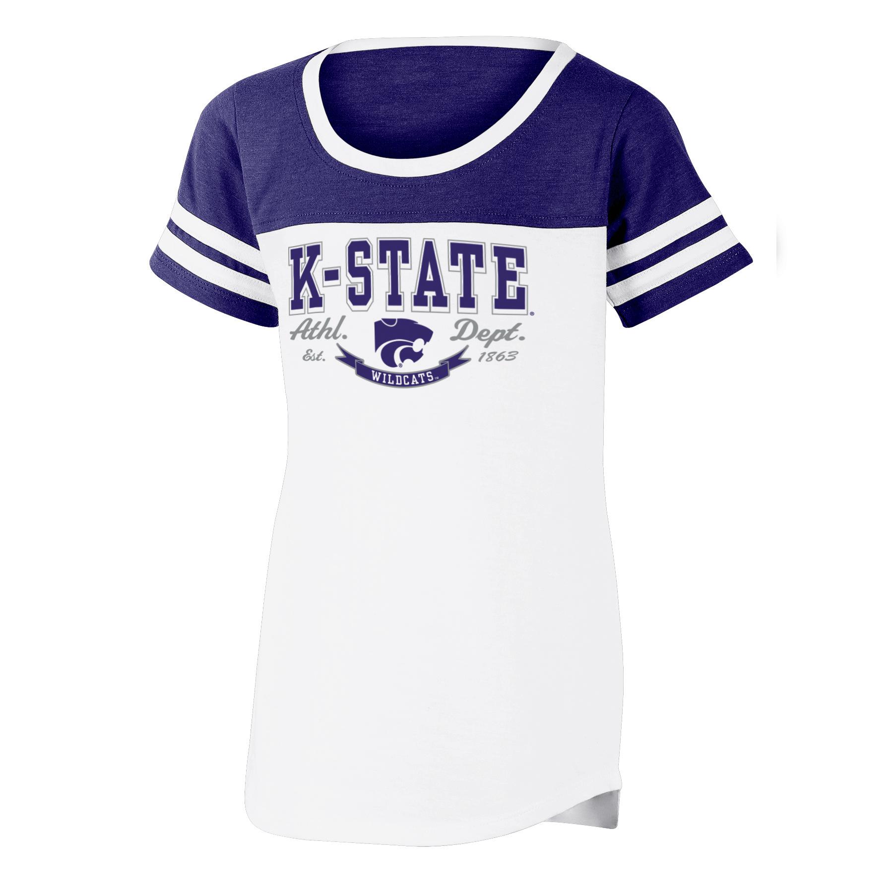 NCAA Girls' T-Shirt - Kansas State Wildcats, Size: XL NCAA Girls' T-Shirt - Kansas State Wildcats, Size: XL