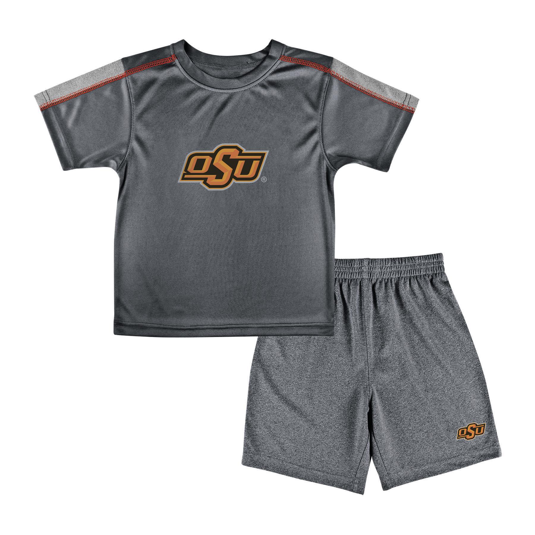 NCAA Toddler Boys' T-Shirt & Shorts - Oklahoma State Cowboys