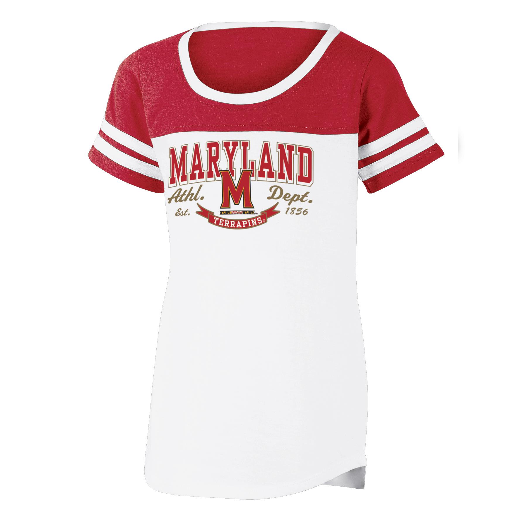 NCAA Girls' T-Shirt - Maryland Terrapins, Size: Small NCAA Girls' T-Shirt - Maryland Terrapins, Size: Small