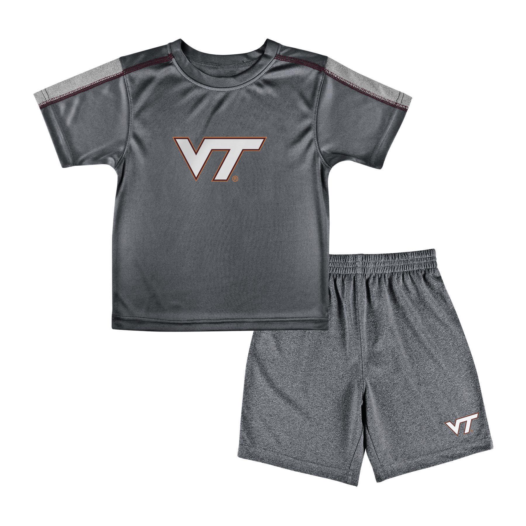 NCAA Toddler Boys' T-Shirt & Shorts - Virginia Tech Hokies