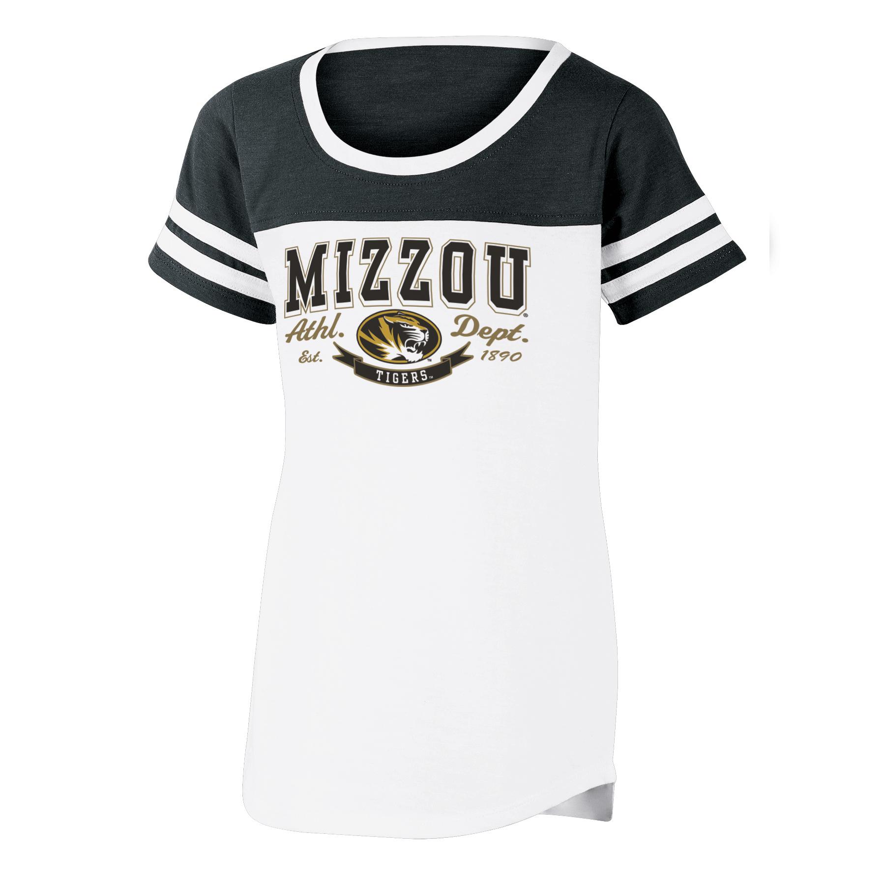 NCAA Girls' T-Shirt - Missouri Tigers, Size: Small NCAA Girls' T-Shirt - Missouri Tigers, Size: Small