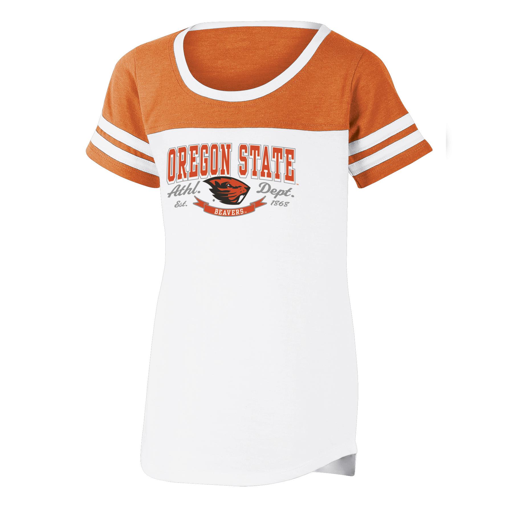 NCAA Girls' T-Shirt - Oregon State Beavers, Size: Small NCAA Girls' T-Shirt - Oregon State Beavers, Size: Small
