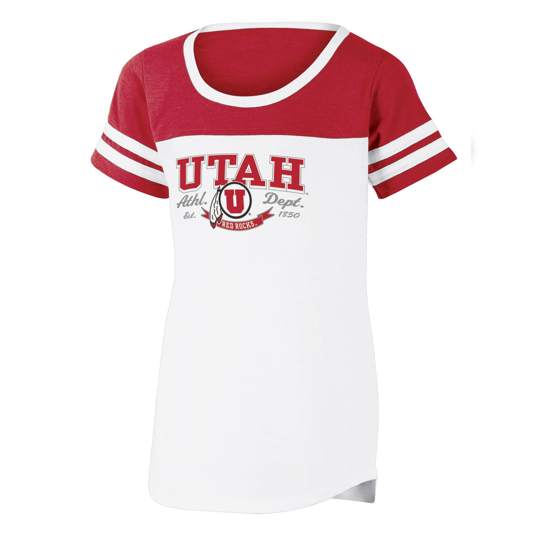 NCAA Girls' T-Shirt - Utah Utes