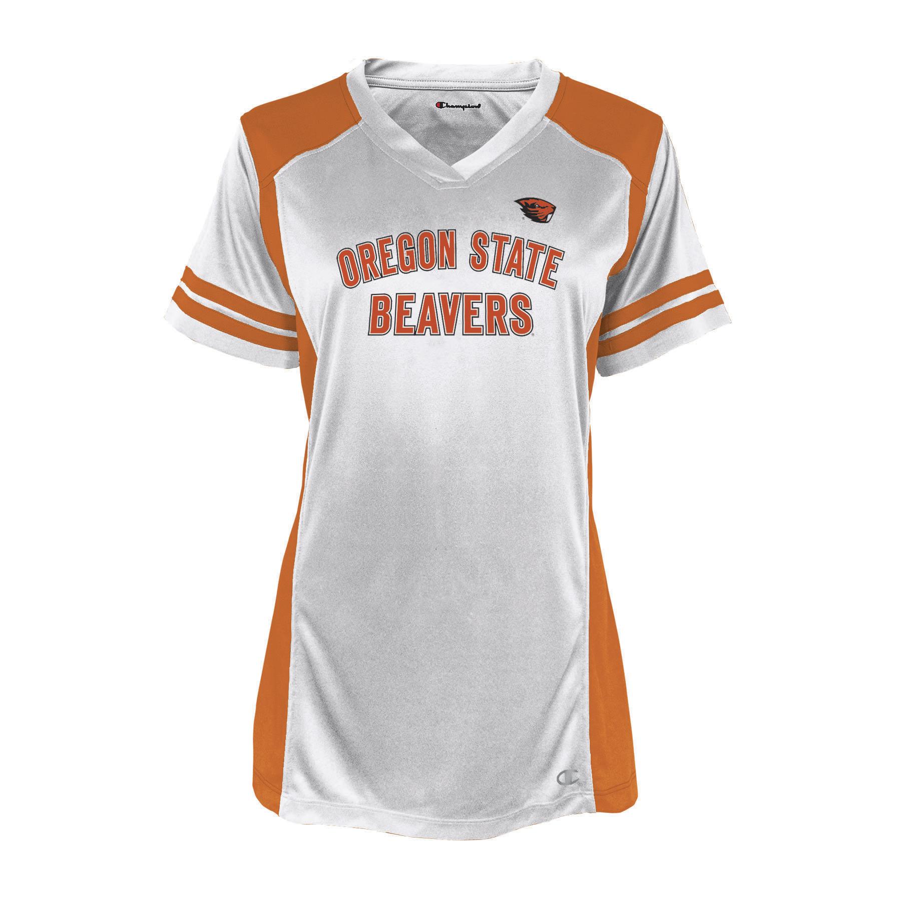NCAA Women's Plus Raglan V-Neck T-Shirt - Oregon State Beavers